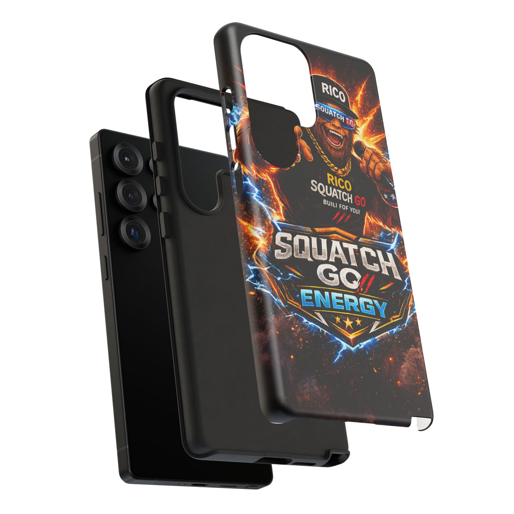 Squatch Go Energy Phone Case — 'Rico Squatch Go' Gamer Energized Tough Case
