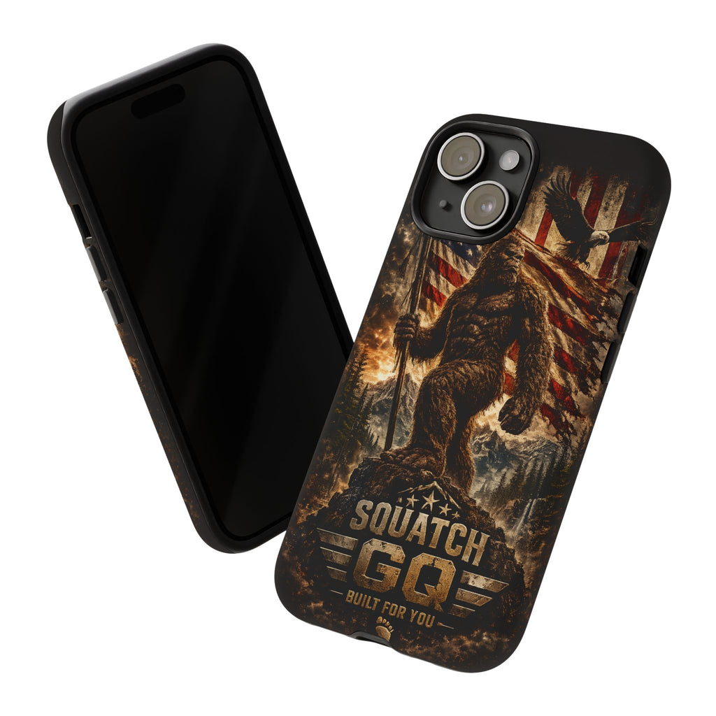 Squatch GQ Phone Case — American Bigfoot Protective iPhone Cover