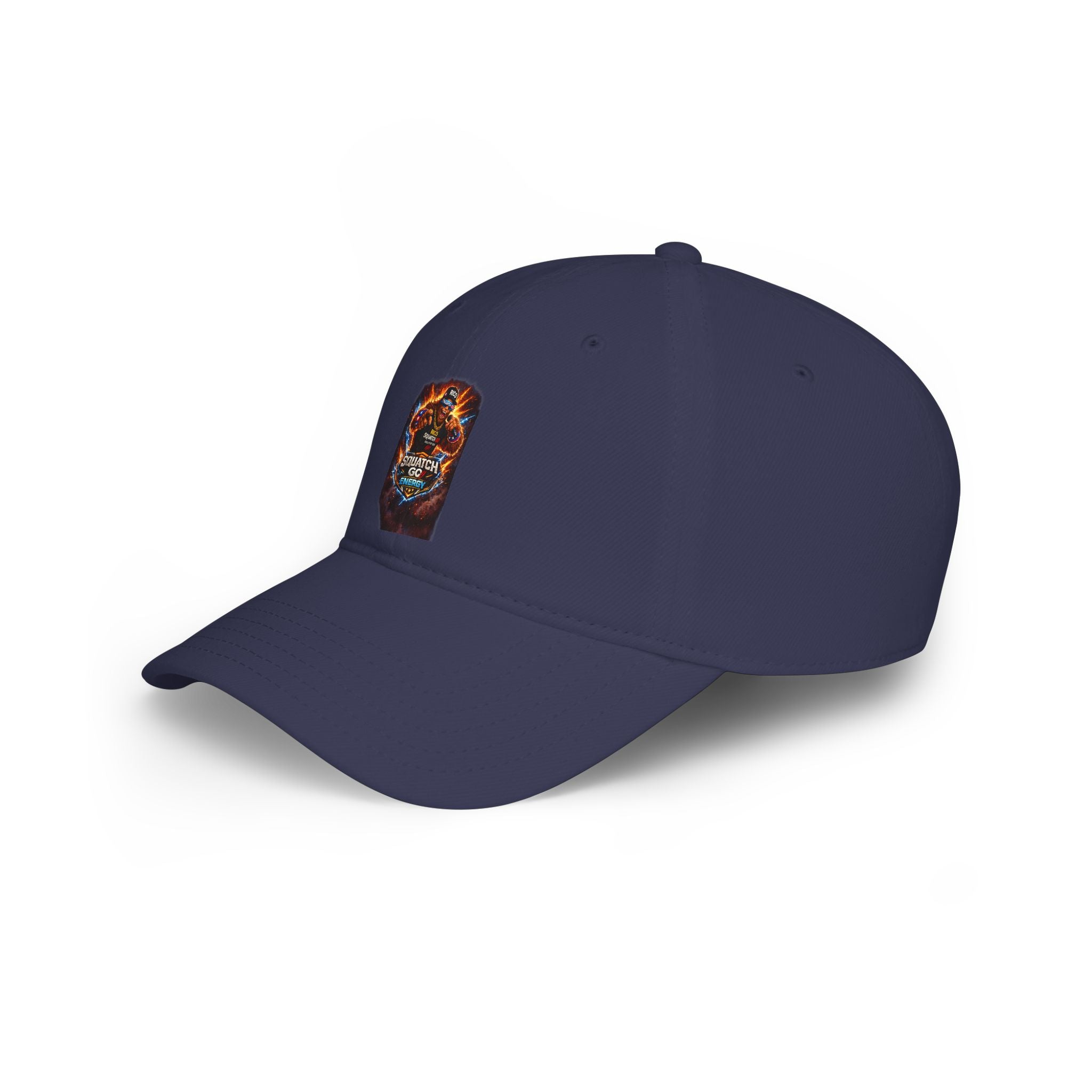 Dragon Skull Gaming Cap — Low Profile Baseball Hat with Fiery Graphic