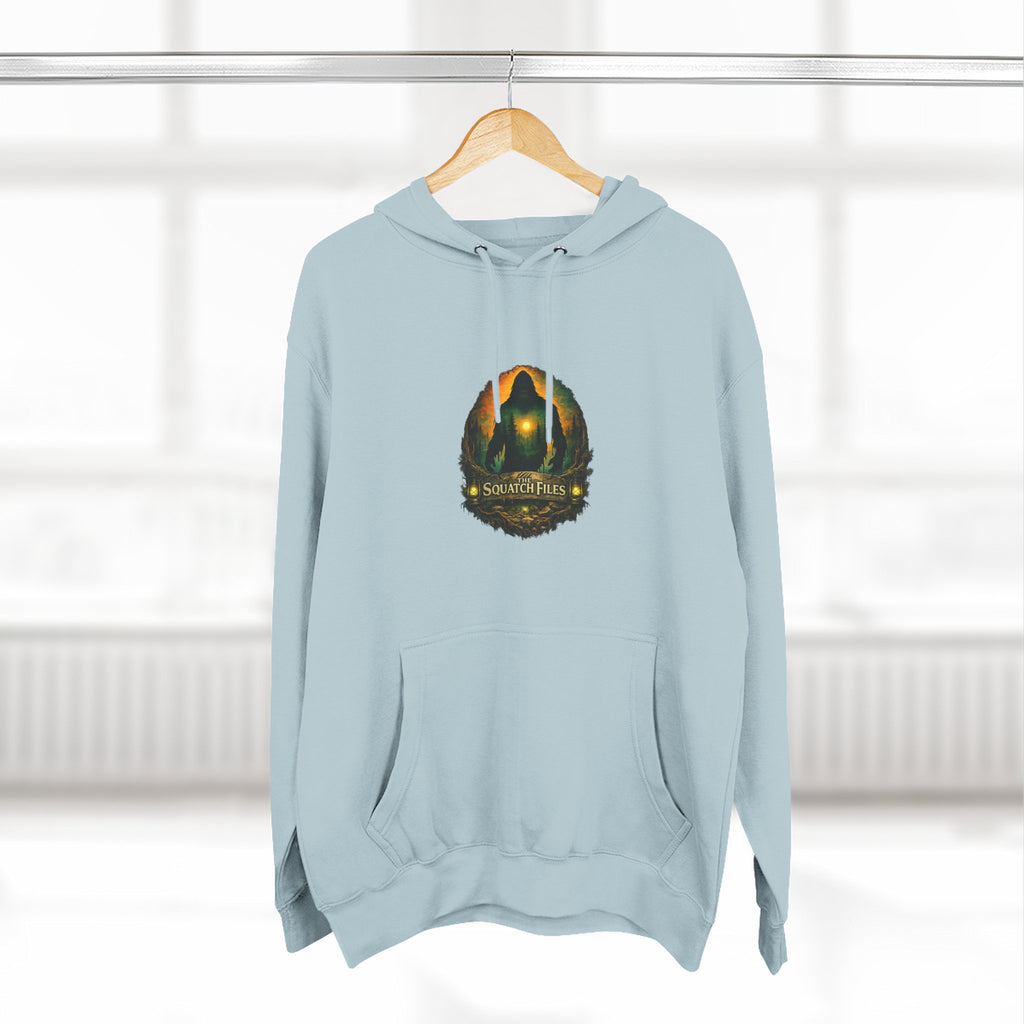 Squatch Go Energy Hoodie — Bigfoot Graphic Fleece Pullover (Made by Nature, Built by Science)