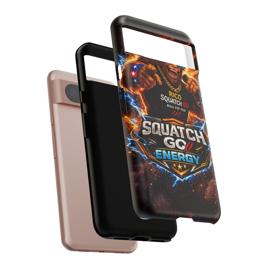 Squatch Go Energy Phone Case — 'Rico Squatch Go' Gamer Energized Tough Case