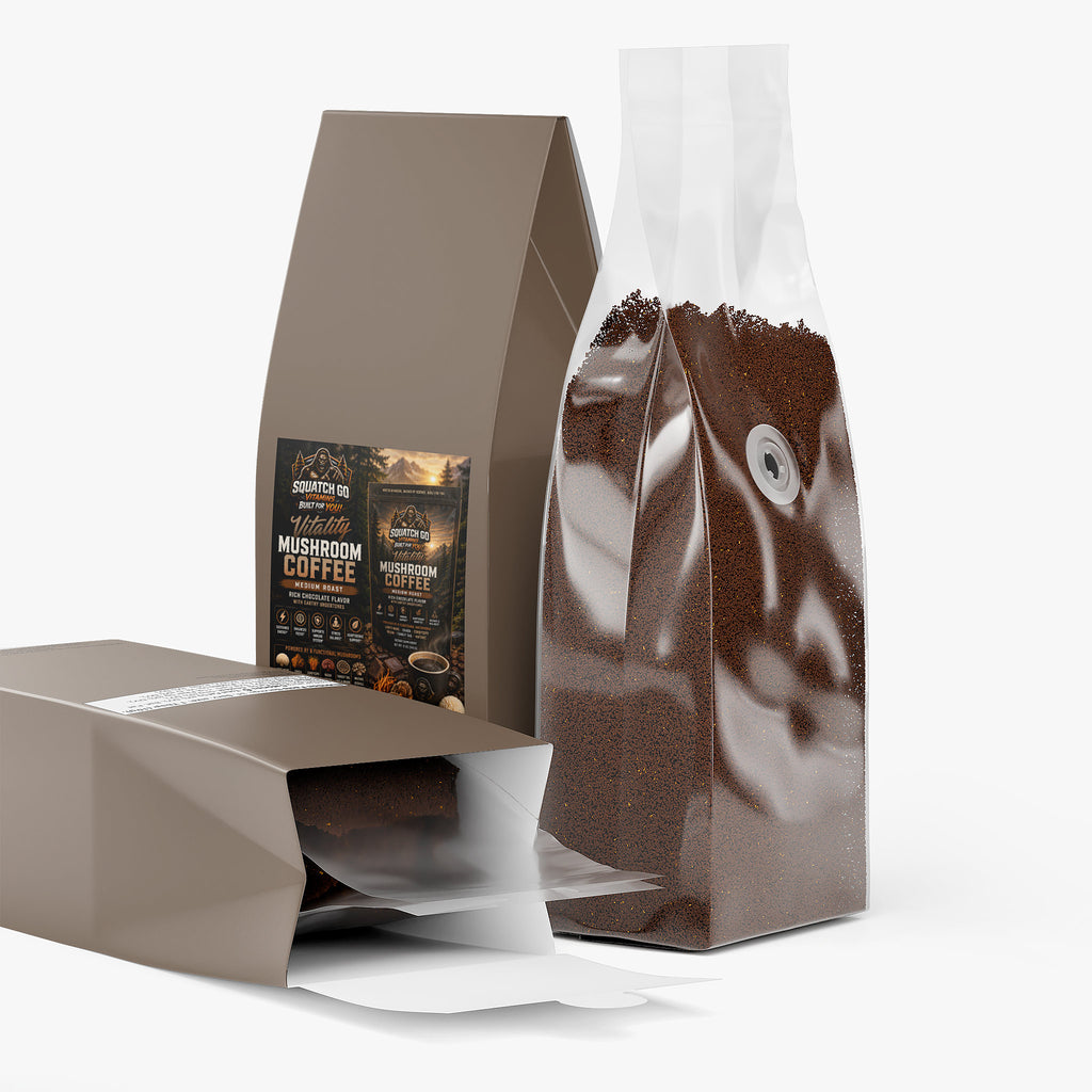 Vitality Mushroom Coffee (Medium Roast)