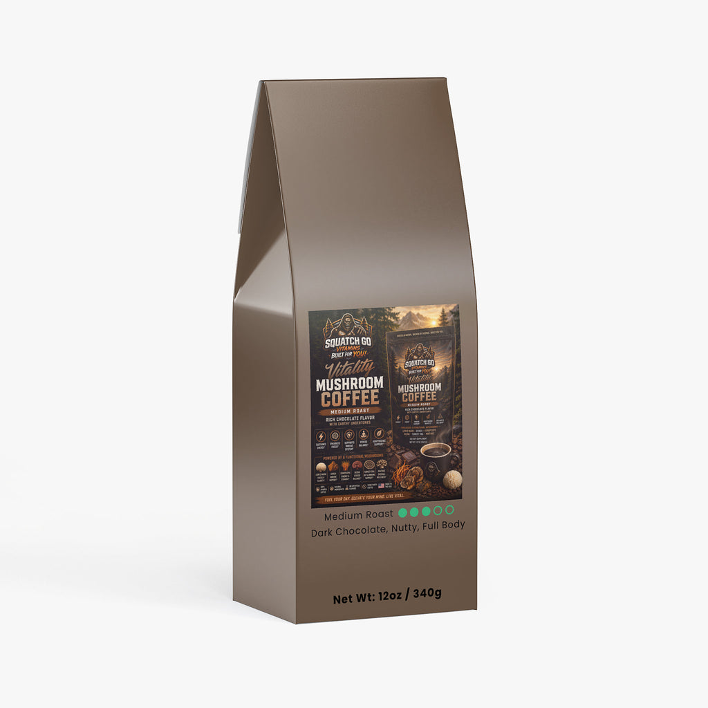 Vitality Mushroom Coffee (Medium Roast)