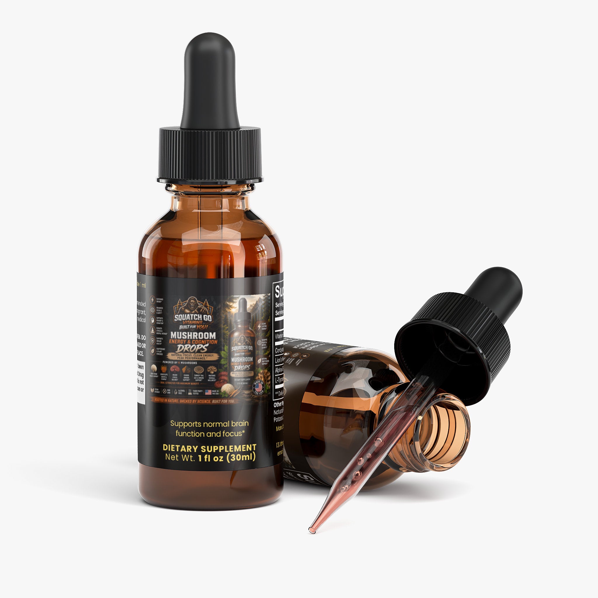 Mushroom Energy & Cognition Drops