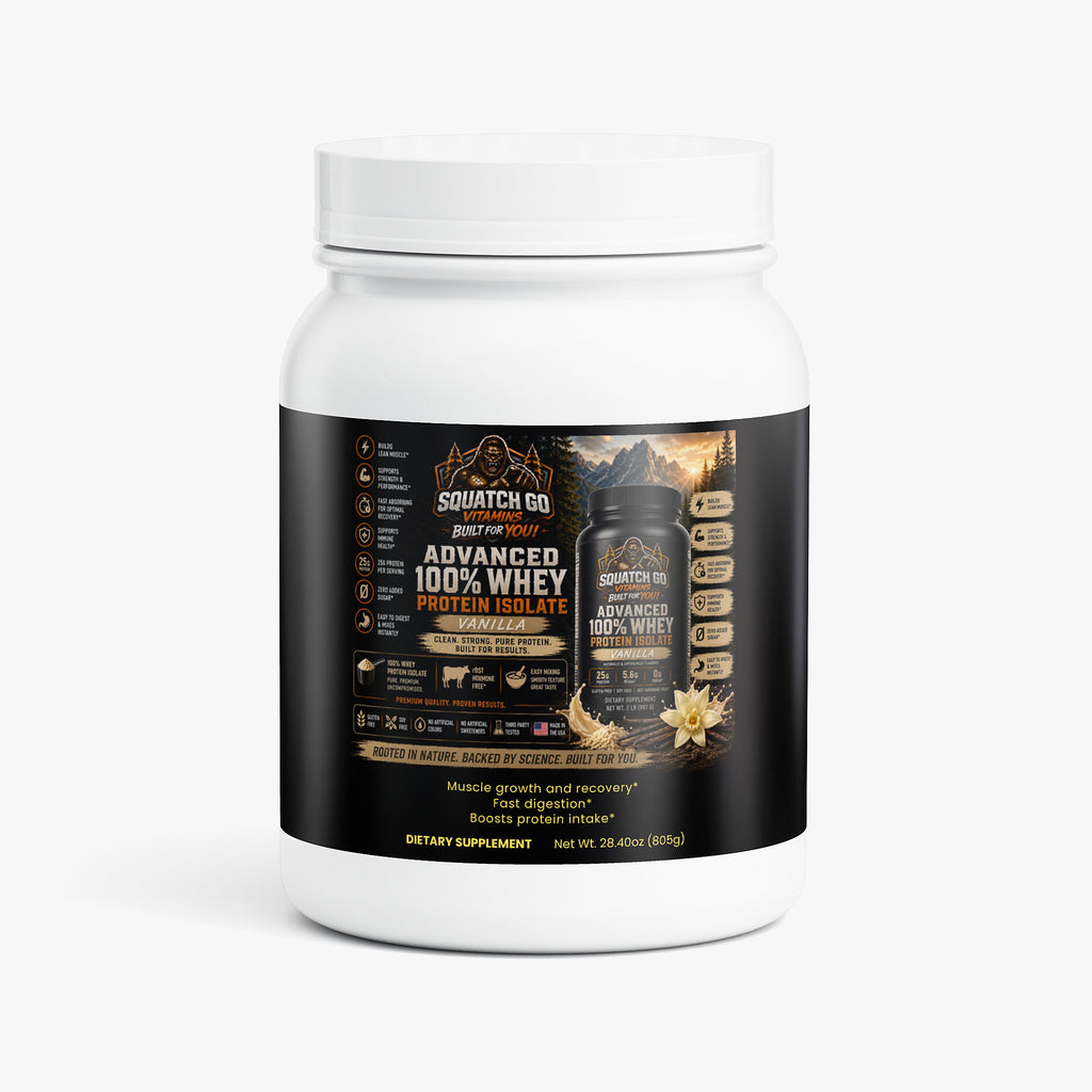 Advanced 100% Whey Protein Isolate (Vanilla)