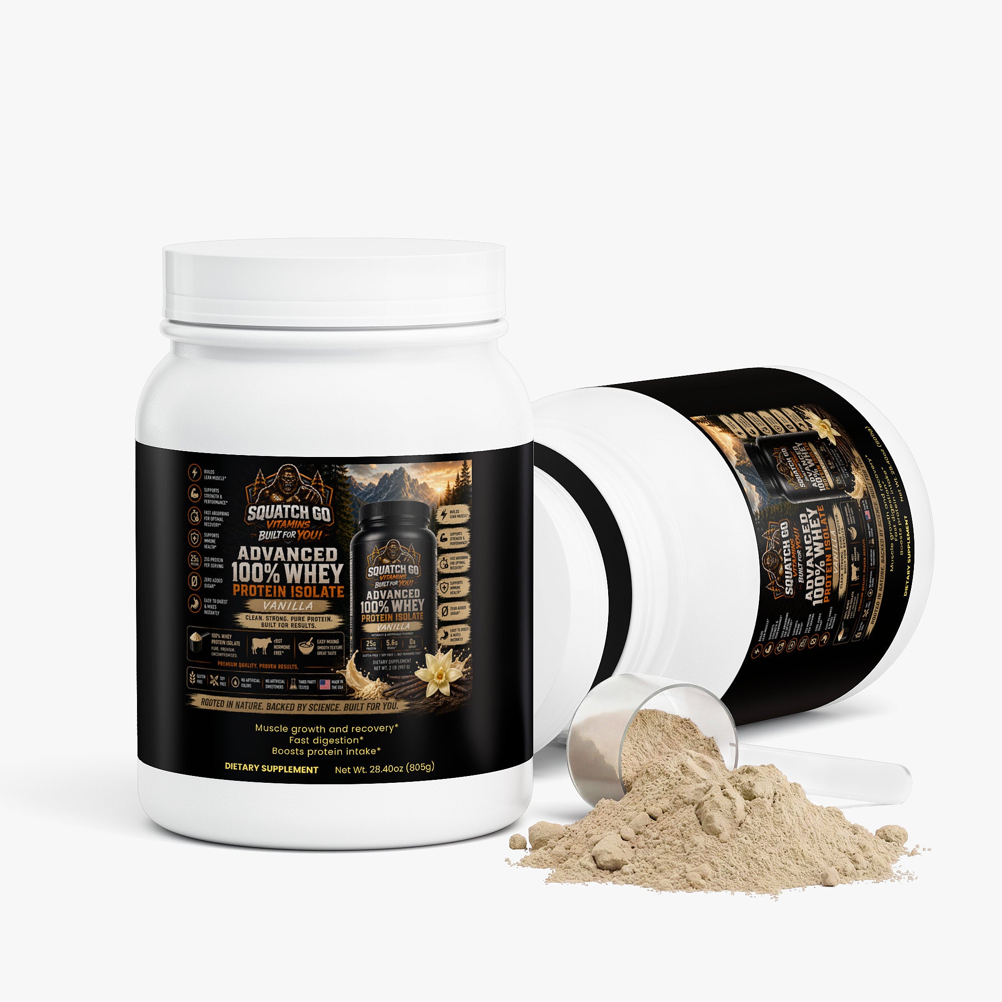 Advanced 100% Whey Protein Isolate (Vanilla)