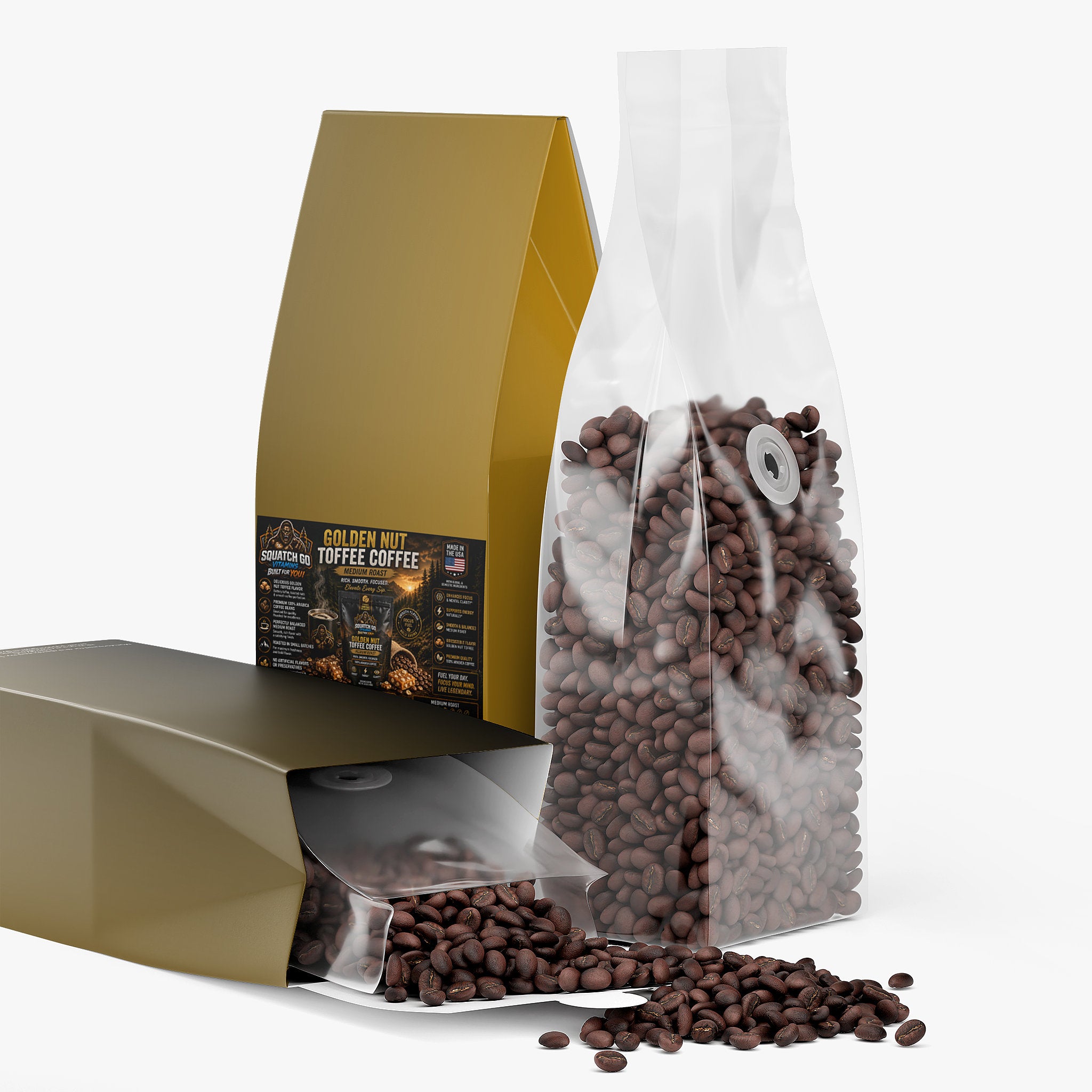 Golden Nut Toffee Coffee (Medium Roast)