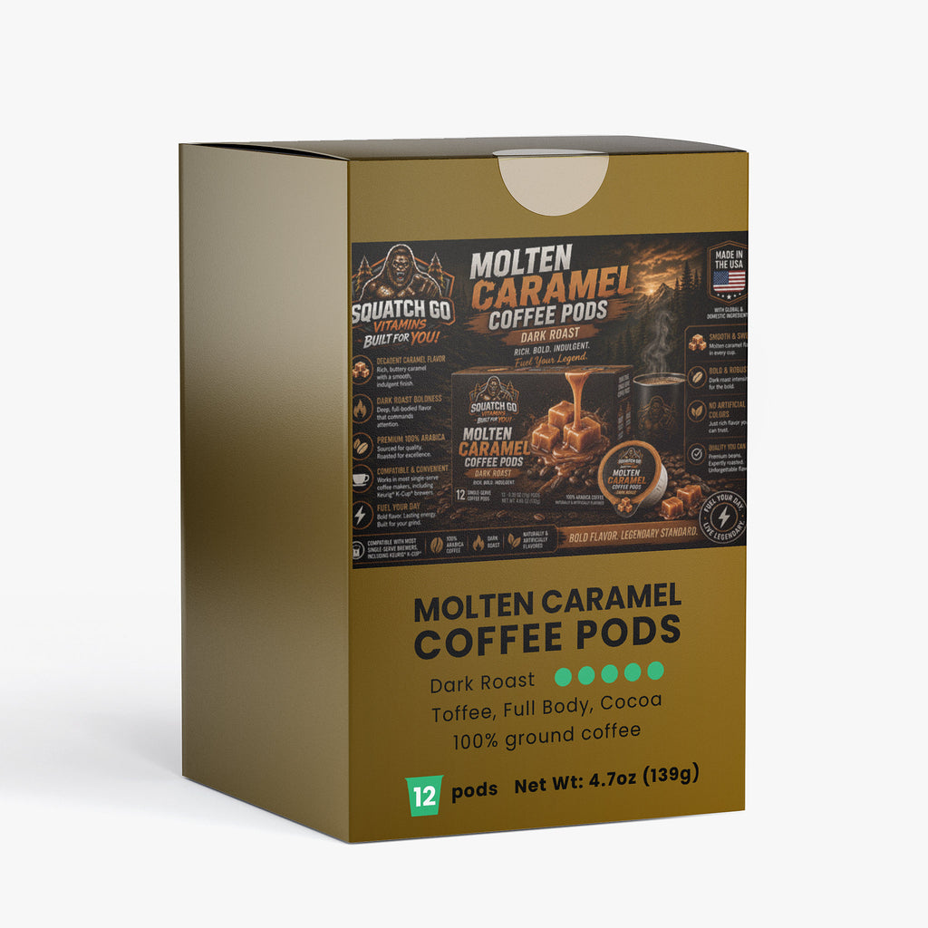 Molten Caramel Coffee Pods (Dark Roast)