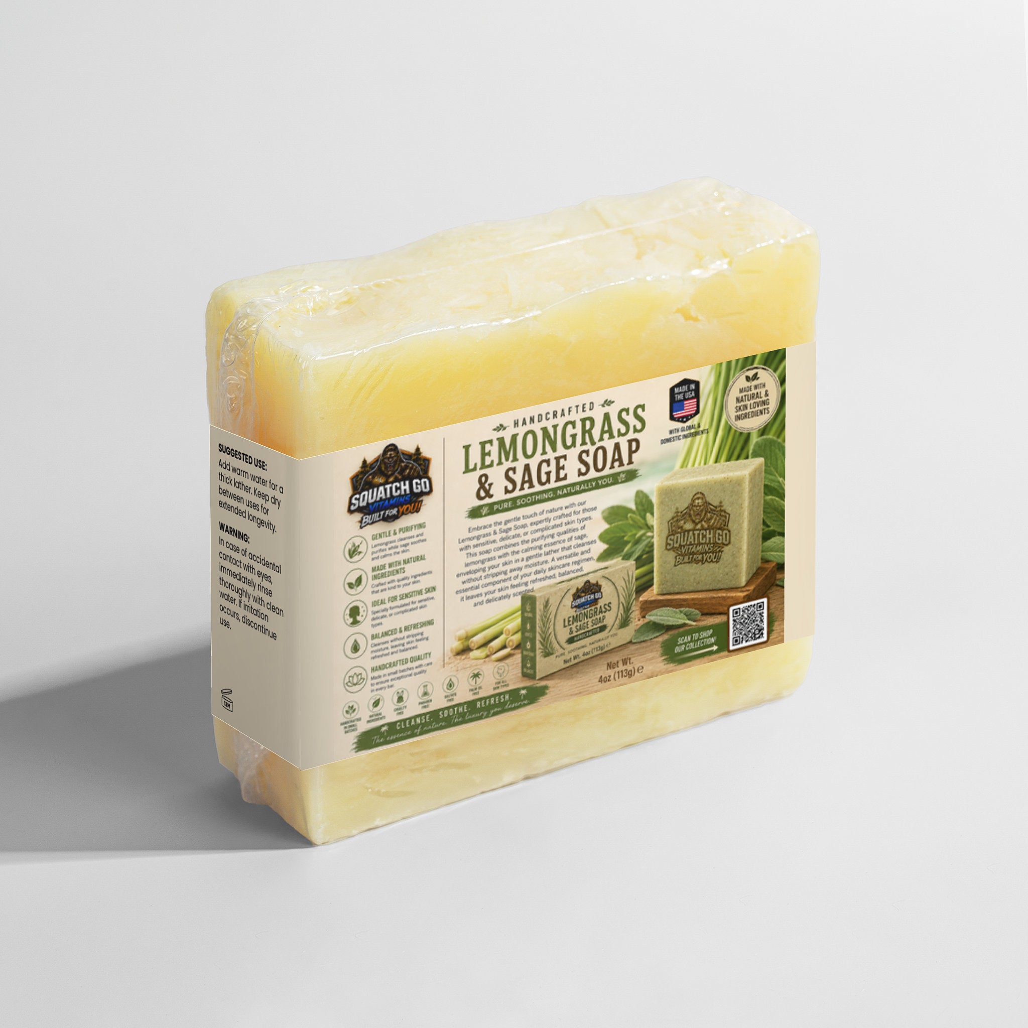 Lemongrass & Sage Soap