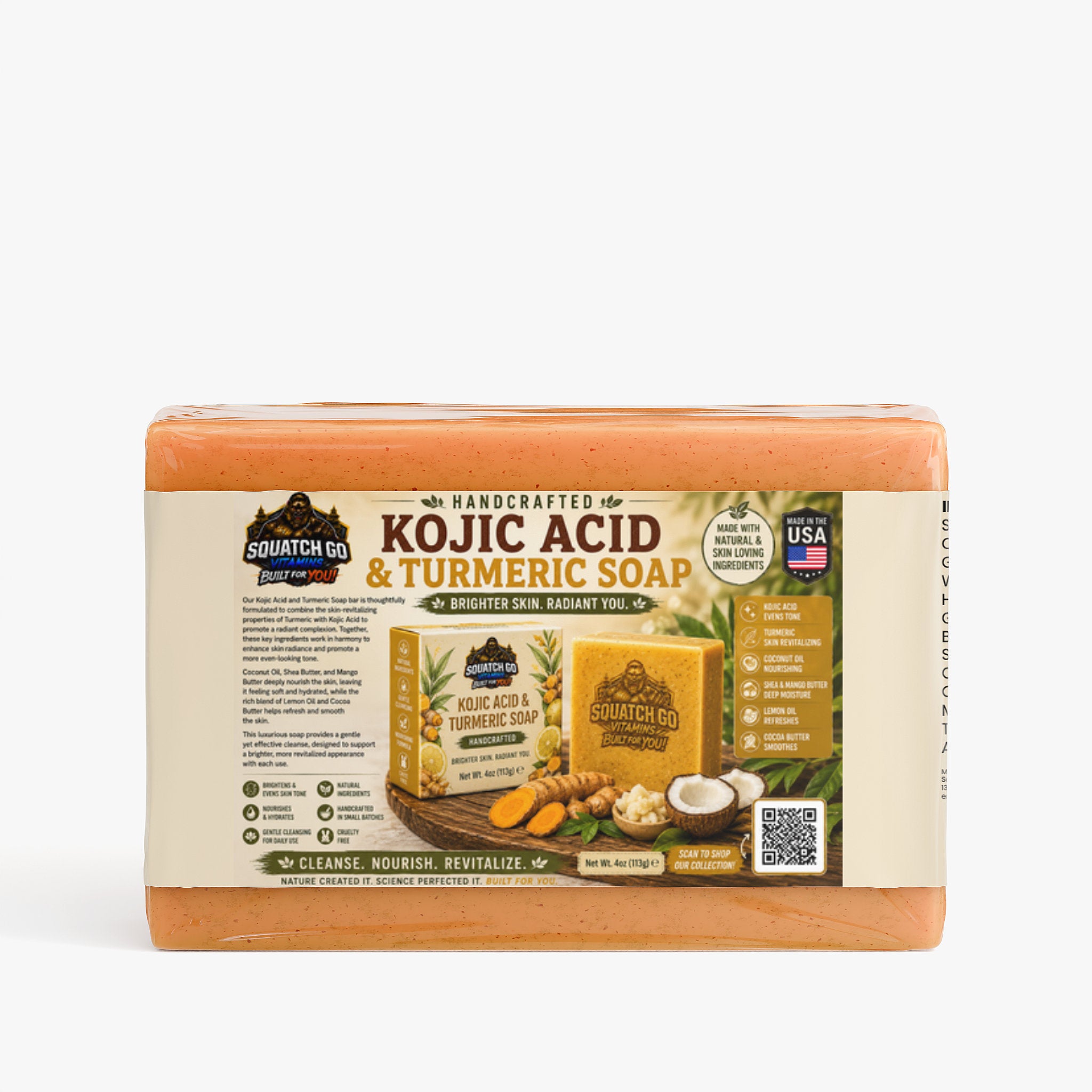 Kojic Acid & Turmeric Soap