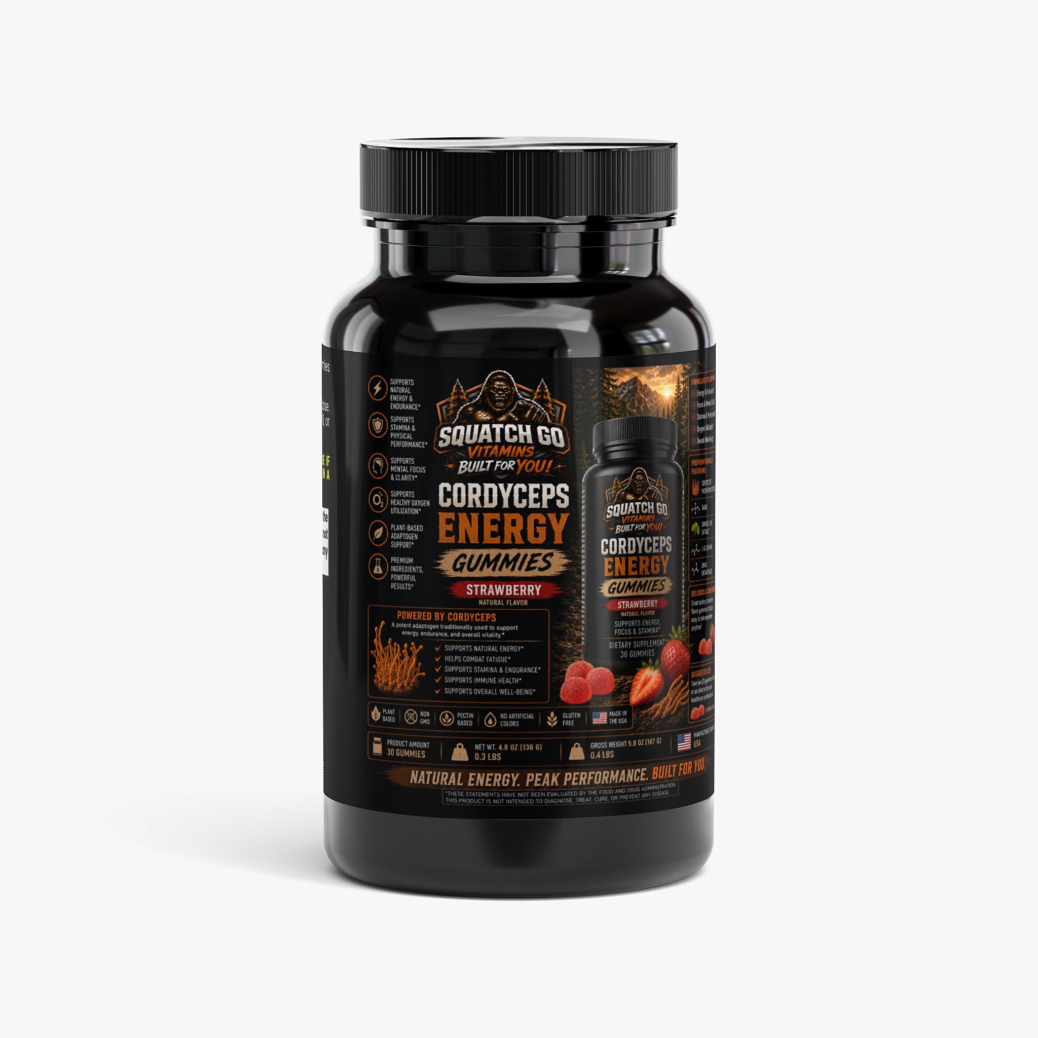 Cordyceps Energy Gummies