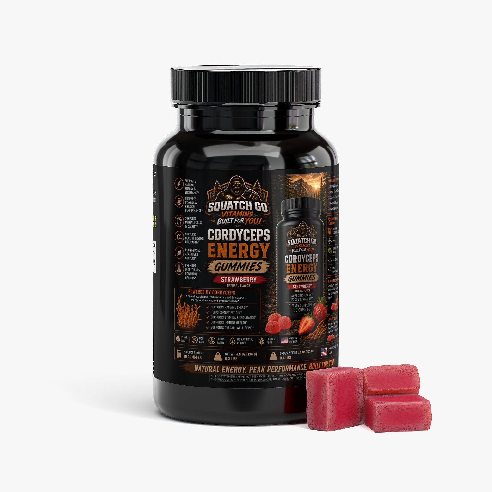 Cordyceps Energy Gummies
