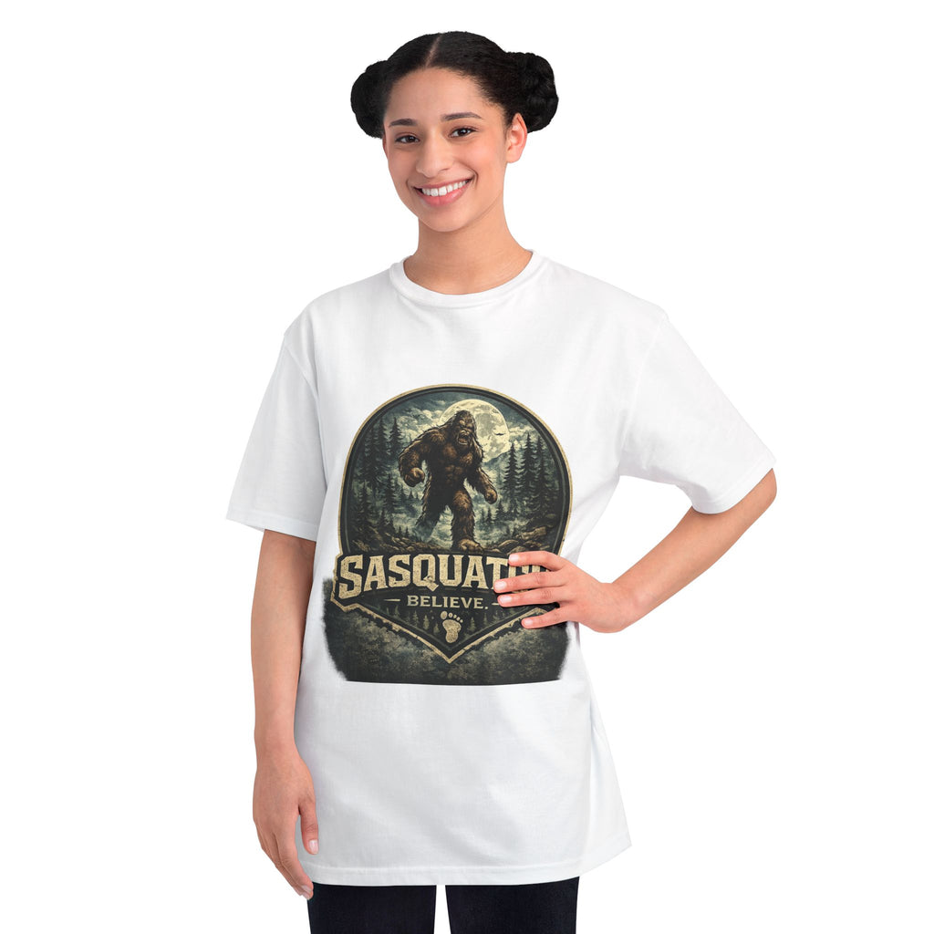 Sasquatch Believe T-Shirt — Vintage Bigfoot Forest Graphic Tee