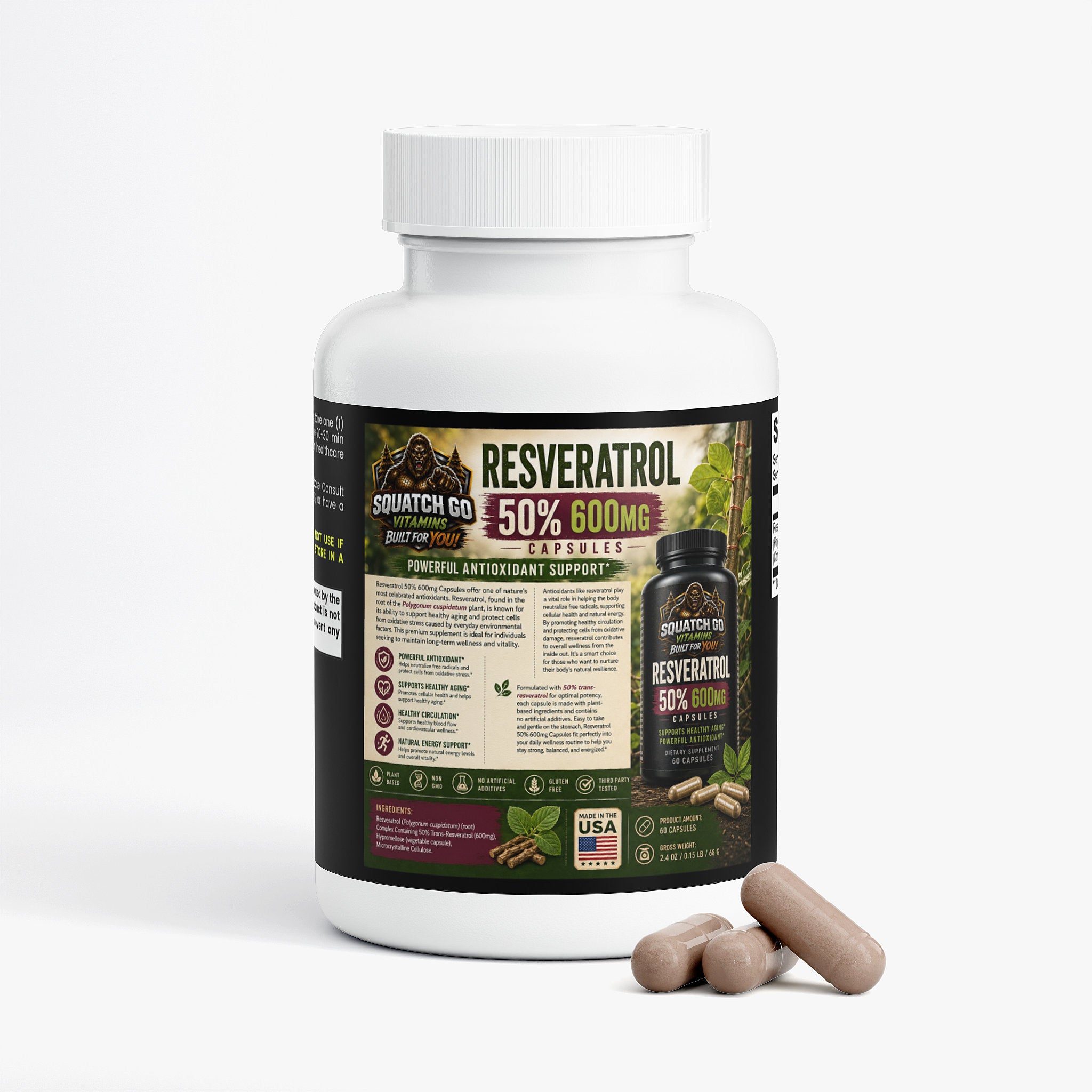 Resveratrol 50% 600mg
