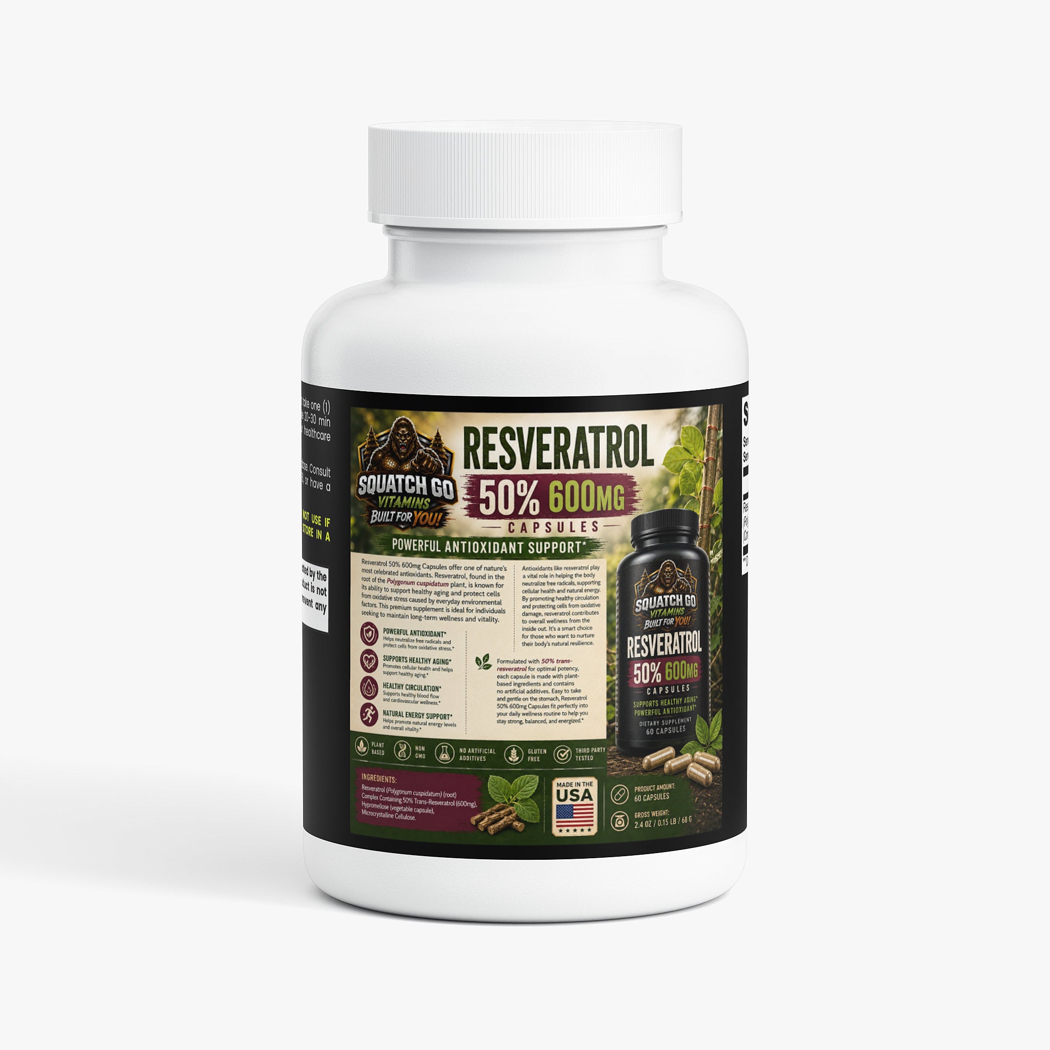 Resveratrol 50% 600mg