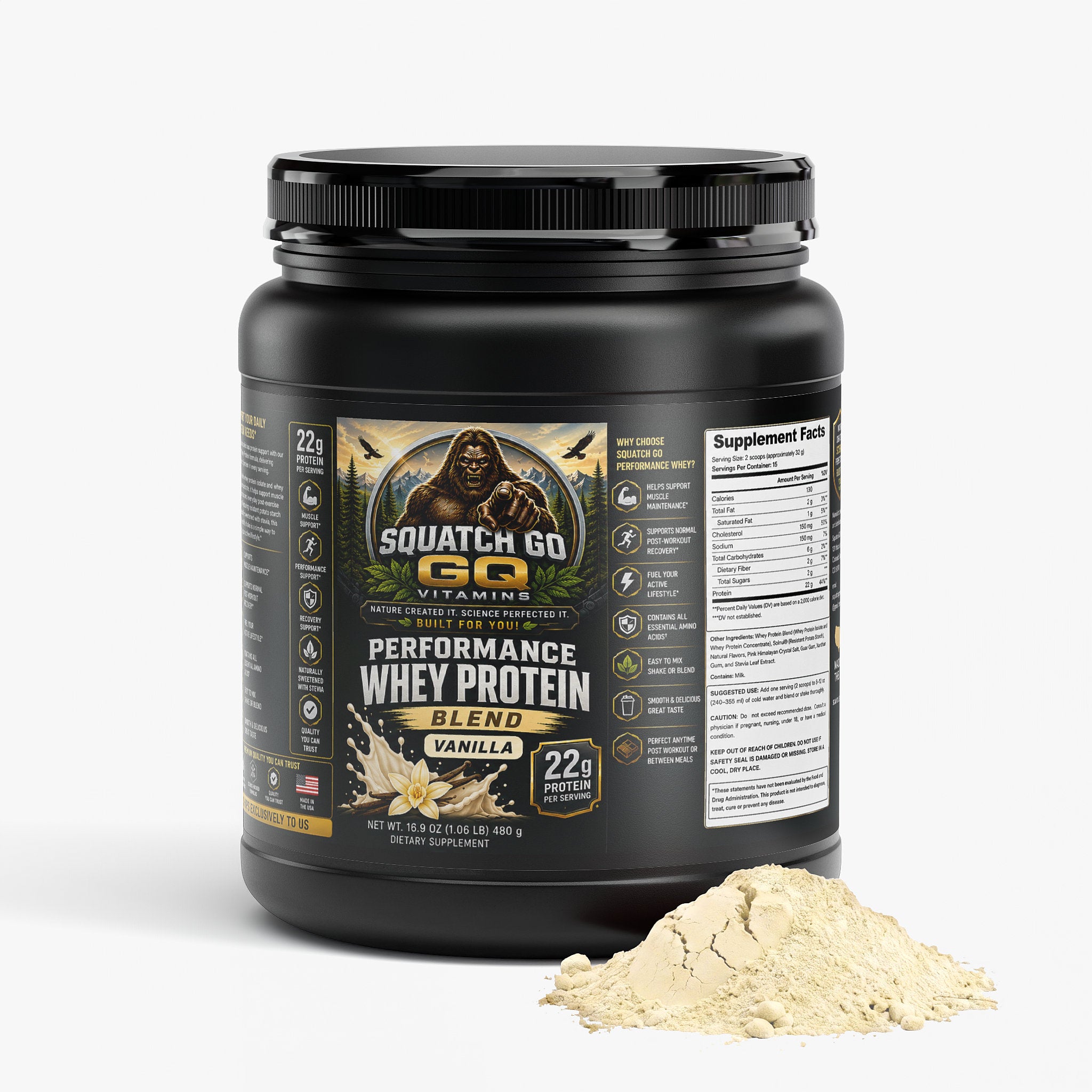 Performance Whey Protein Blend (Vanilla)
