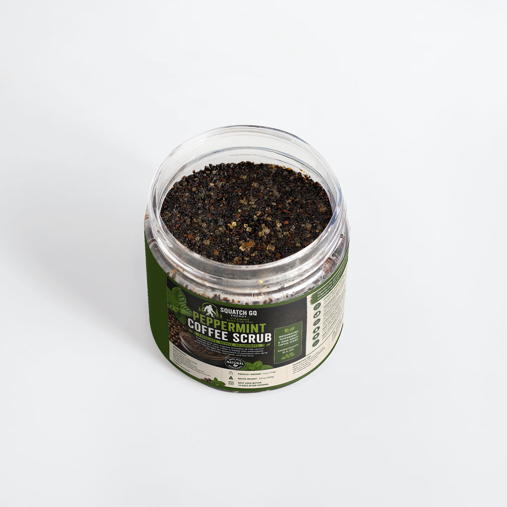 Peppermint Coffee Scrub