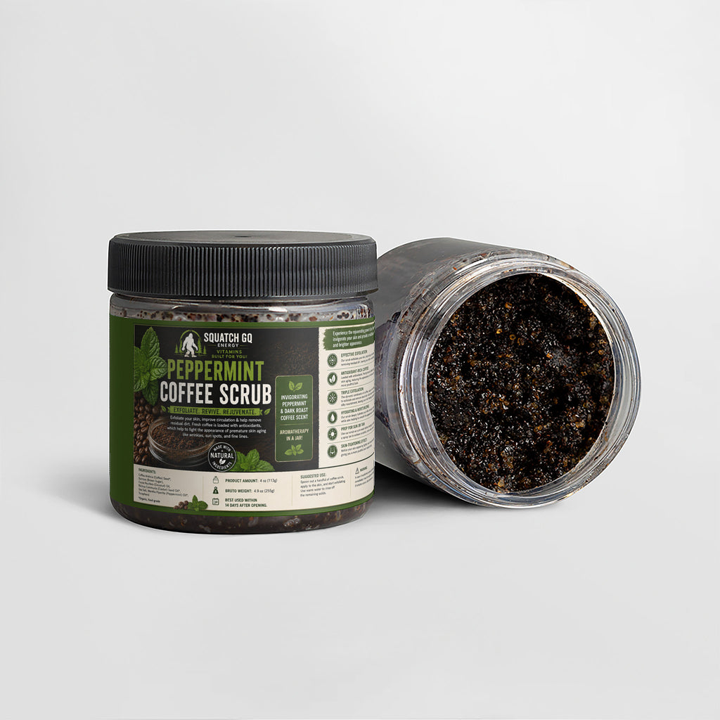 Peppermint Coffee Scrub