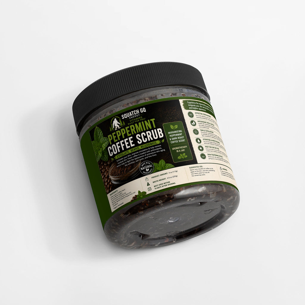 Peppermint Coffee Scrub