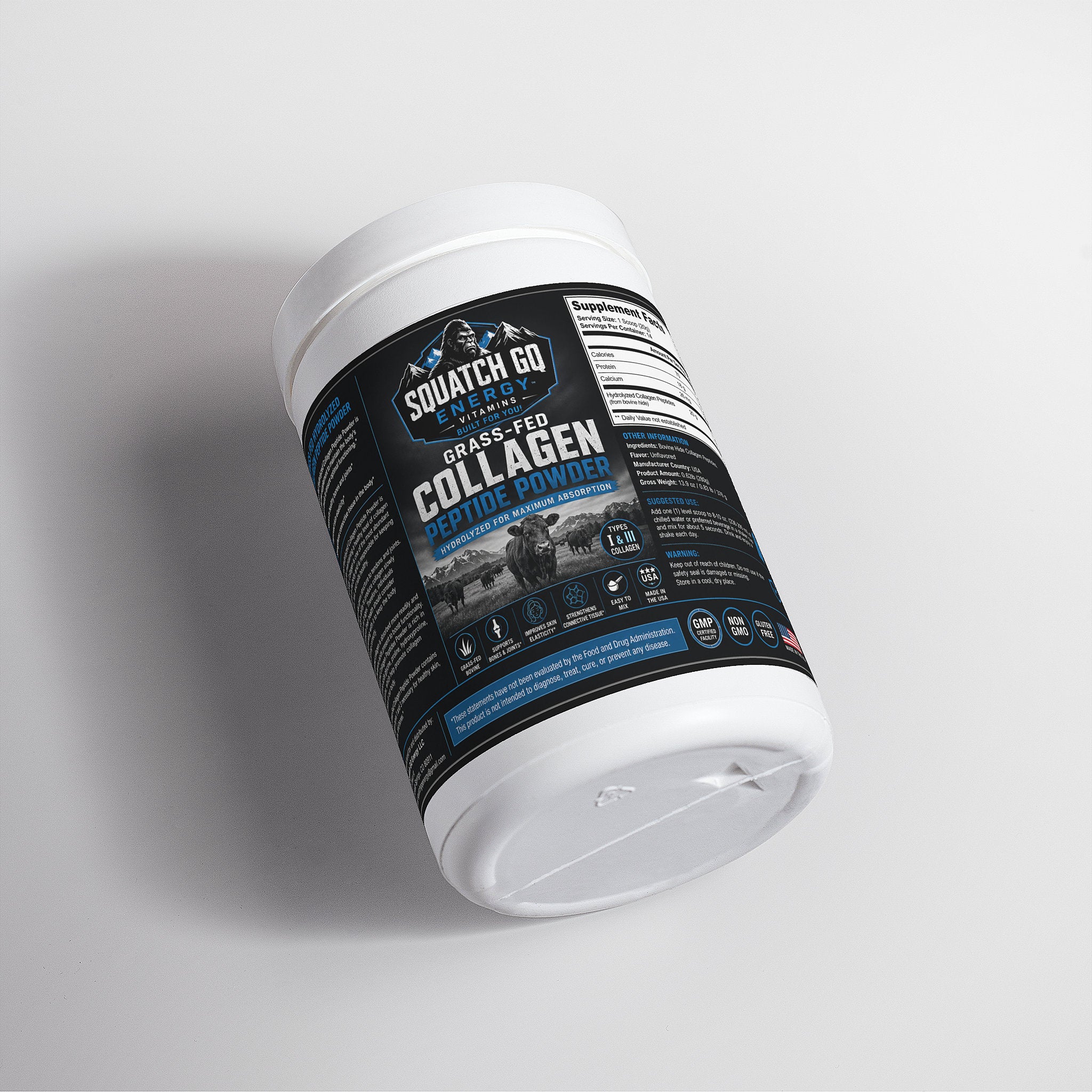 Grass-Fed Hydrolyzed Collagen Peptides