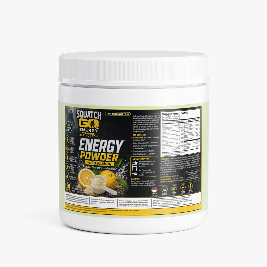 Energy Powder (Yuzu Flavor)