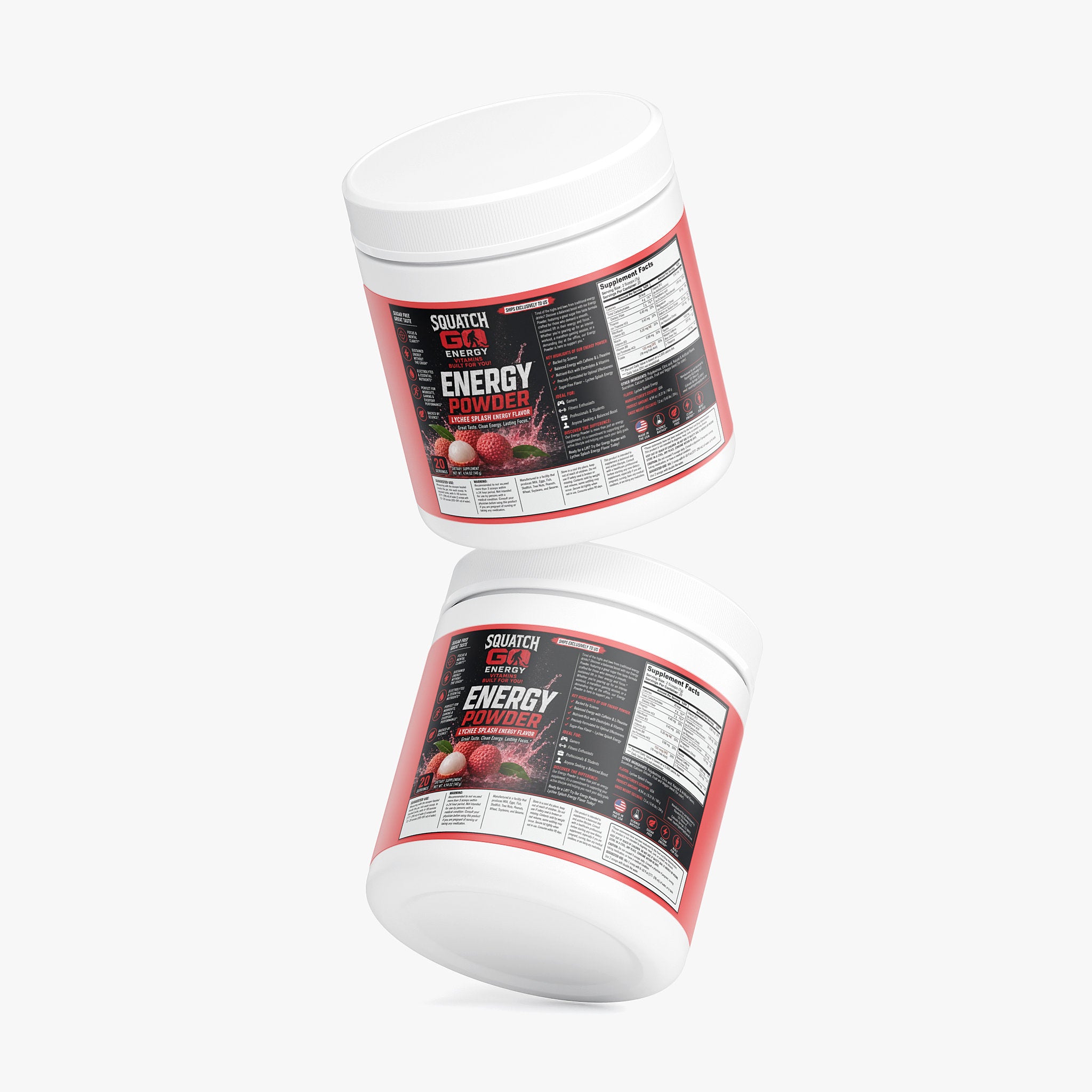 Energy Powder (Lychee Splash Energy)