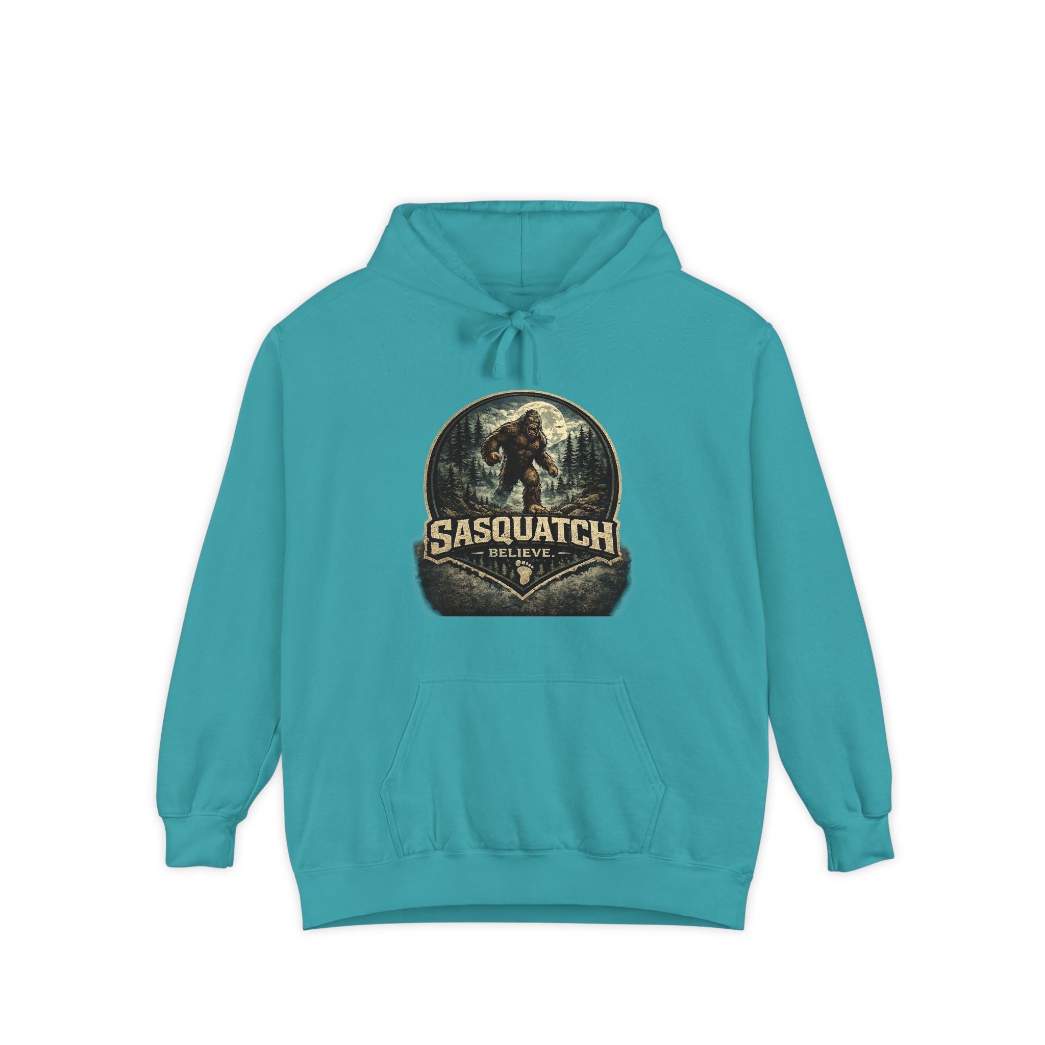 Sasquatch Graphic Hoodie – Vintage Bigfoot Adventure Sweatshirt