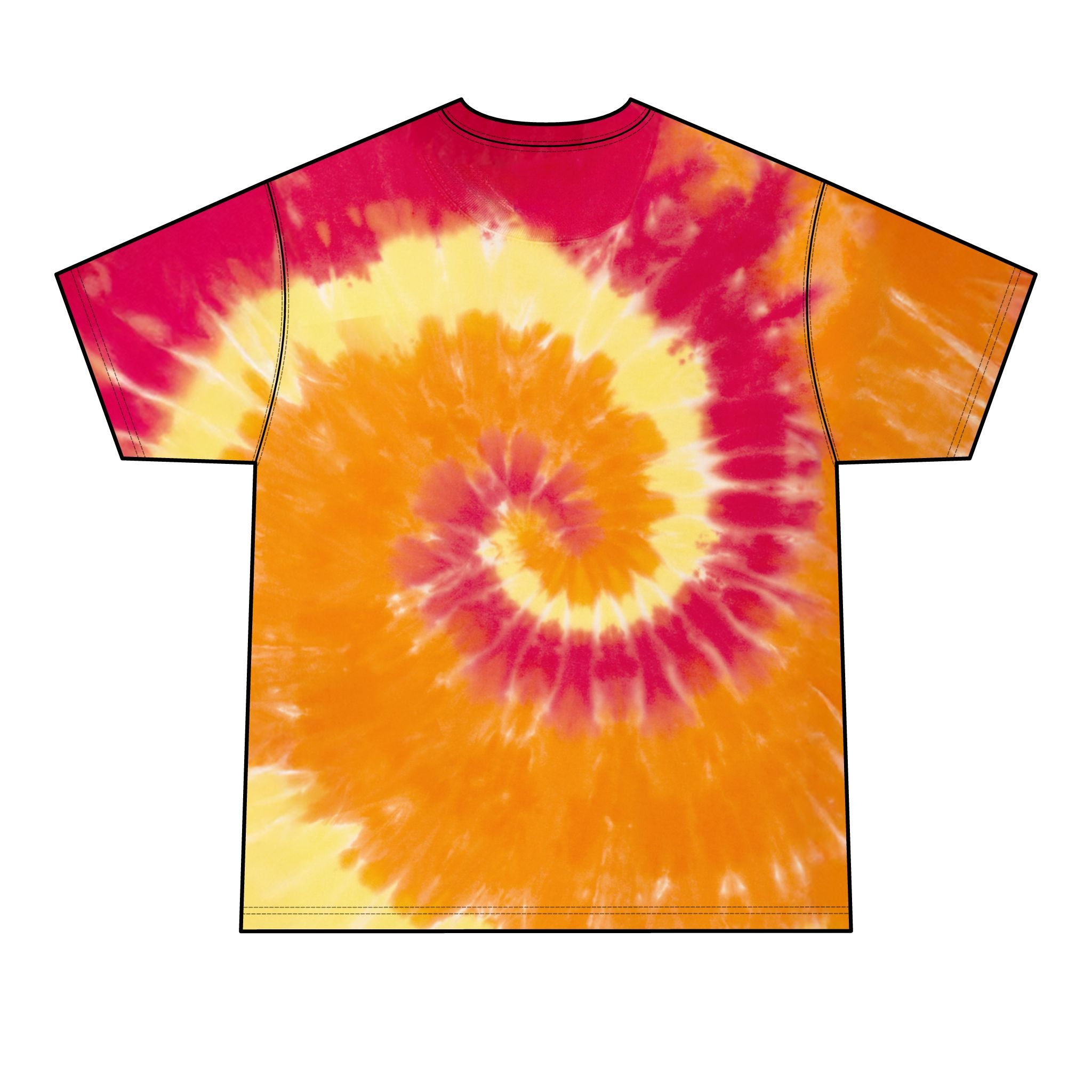 The Squatch Files Tie-Dye Tee — Men's Sasquatch Graphic T-Shirt