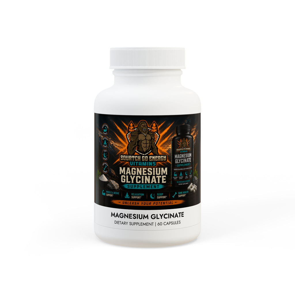 Magnesium Glycinate Supplement (60 Capsules)