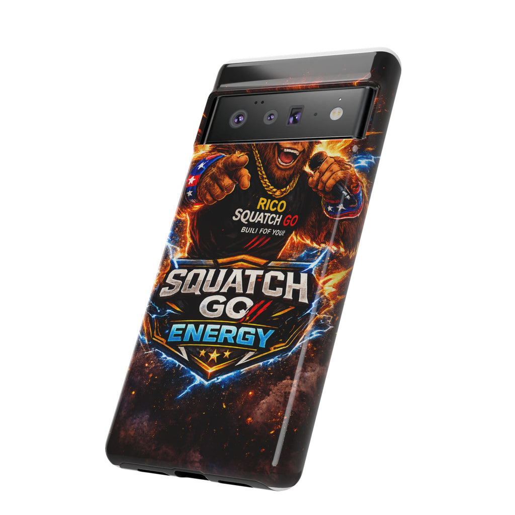 Squatch Go Energy Phone Case — 'Rico Squatch Go' Gamer Energized Tough Case