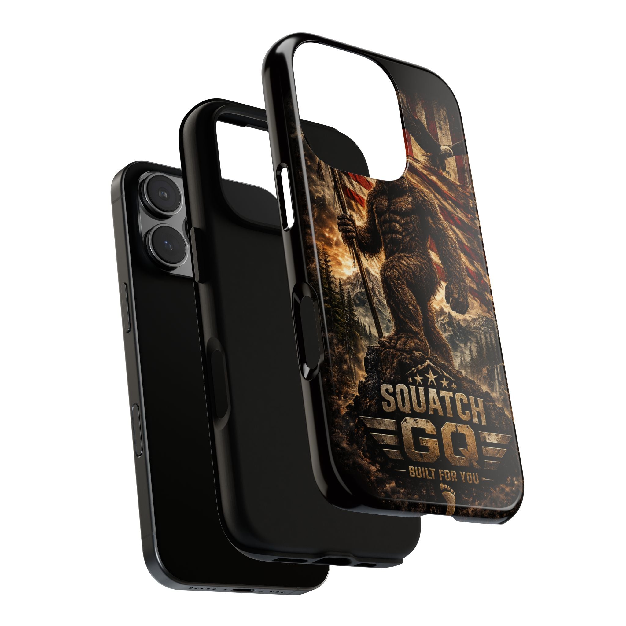Squatch GQ Phone Case — American Bigfoot Protective iPhone Cover