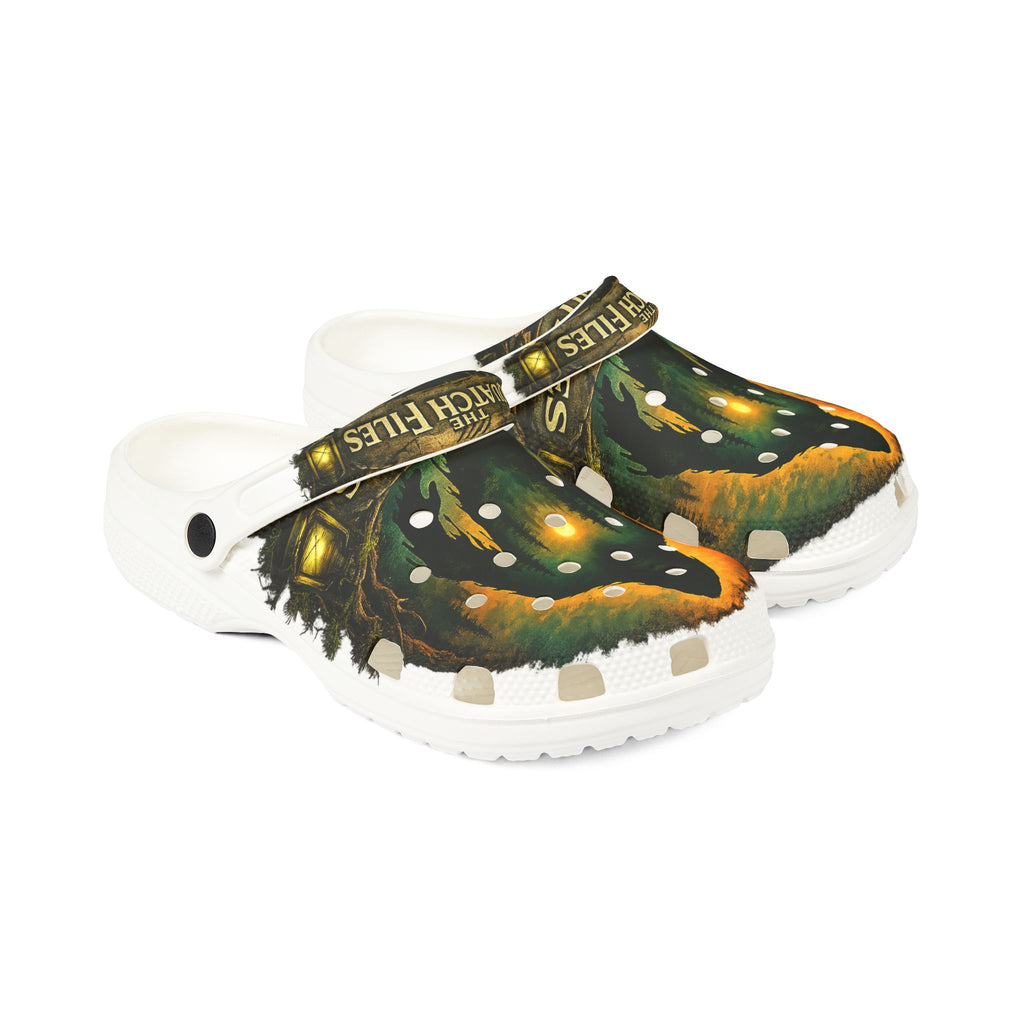 Sasquatch Files Graphic EVA Clogs