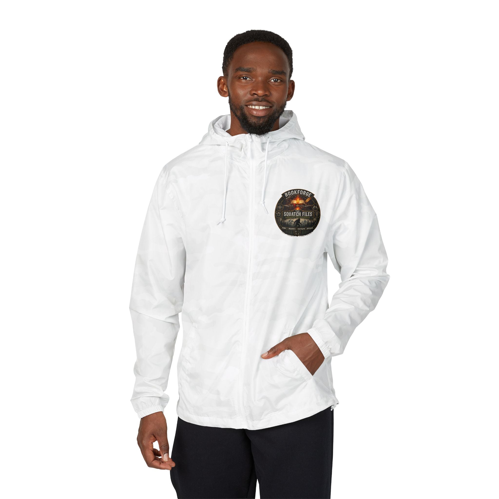 Unisex Full-Zip Windbreaker Jacket