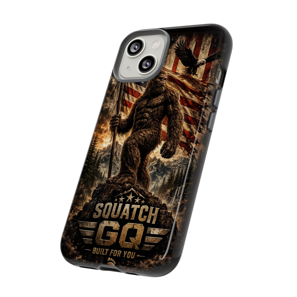 Squatch GQ Phone Case — American Bigfoot Protective iPhone Cover