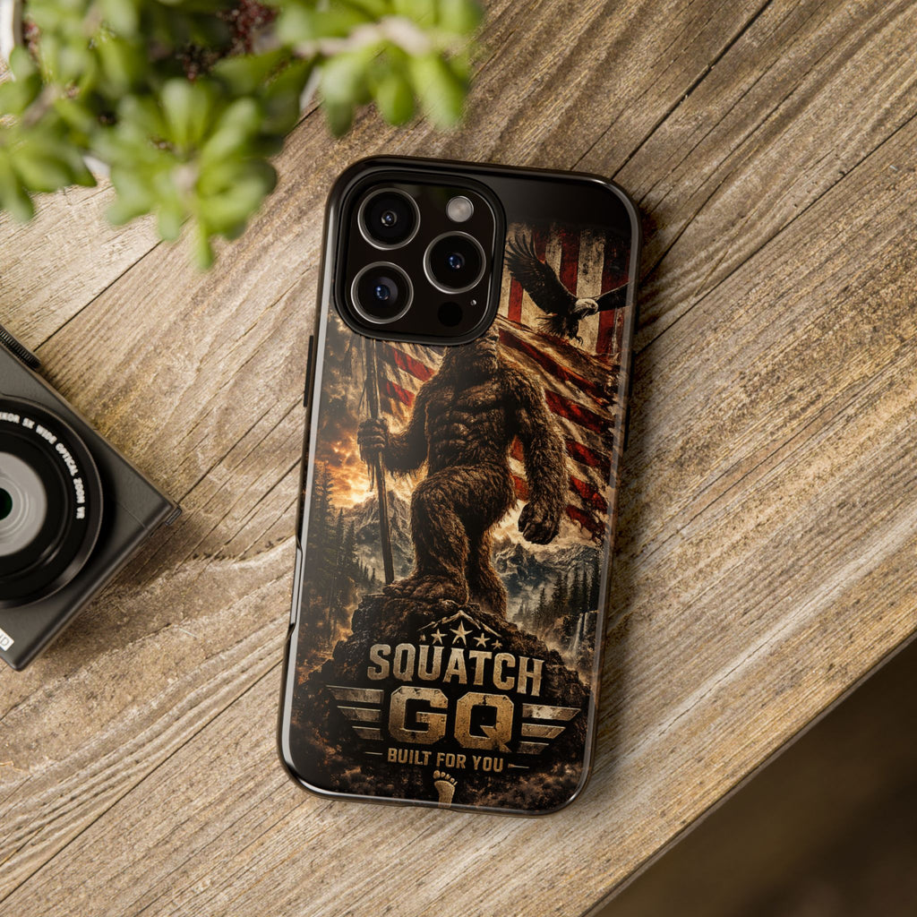 Squatch GQ Phone Case — American Bigfoot Protective iPhone Cover