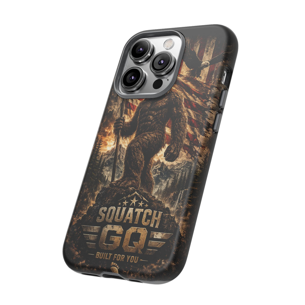 Squatch GQ Phone Case — American Bigfoot Protective iPhone Cover