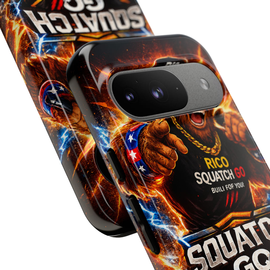 Squatch Go Energy Phone Case — 'Rico Squatch Go' Gamer Energized Tough Case