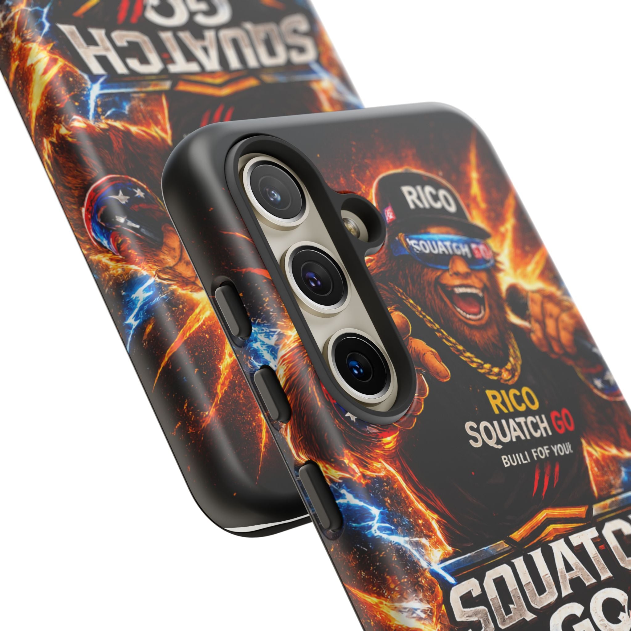 Squatch Go Energy Phone Case — 'Rico Squatch Go' Gamer Energized Tough Case