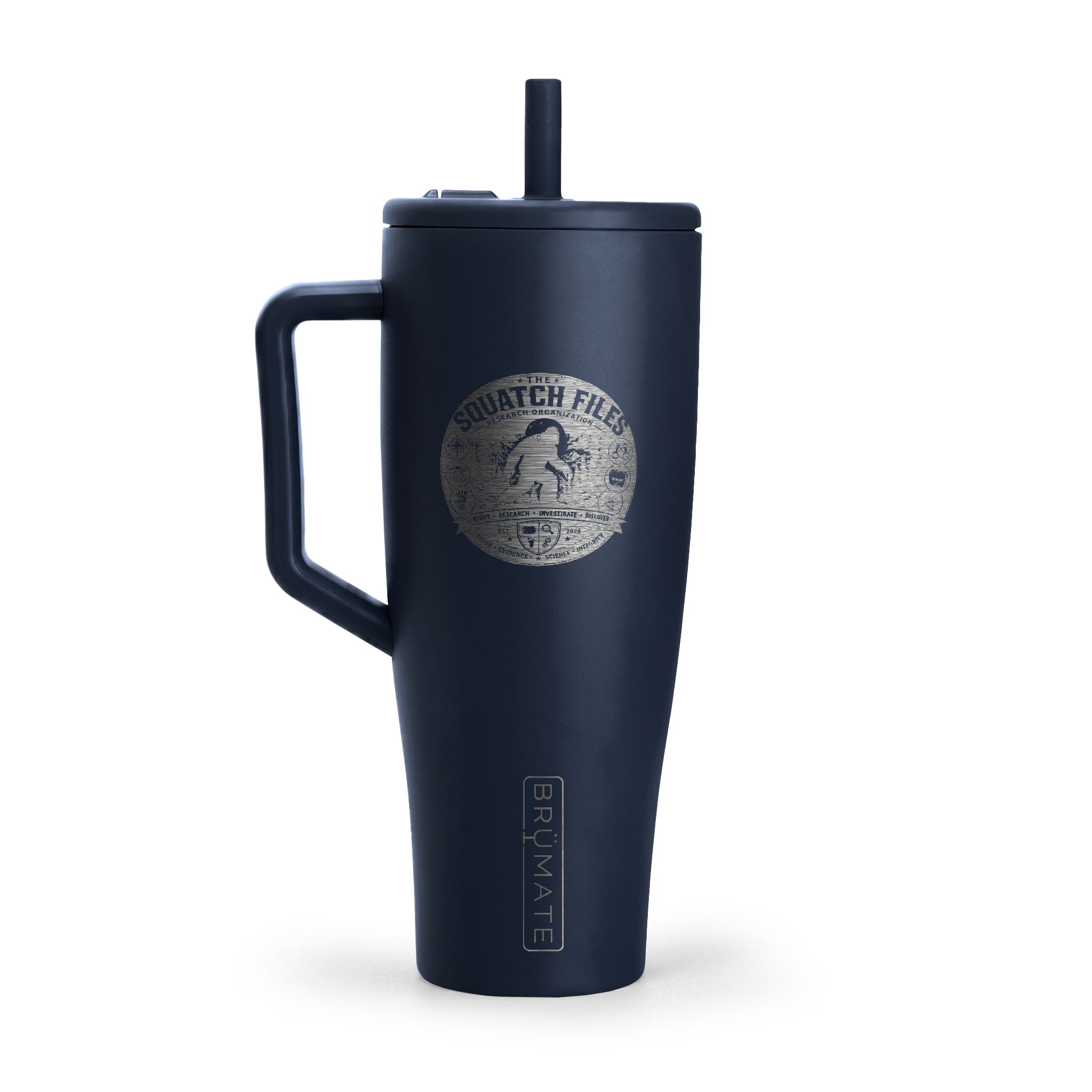 Engraved 40oz Insulated Tumbler with Handle — Vintage ‘Sound of Music’ Design
