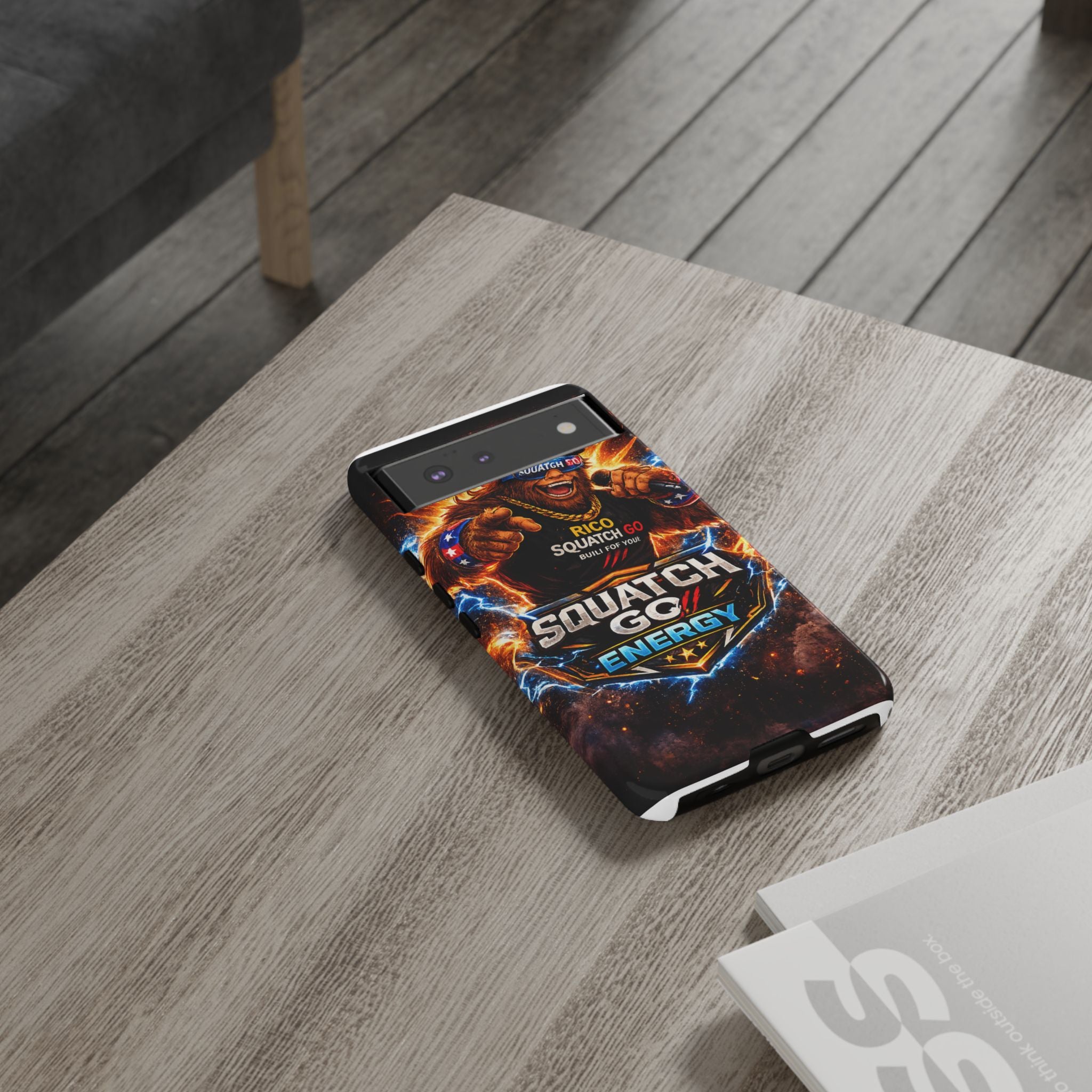 Squatch Go Energy Phone Case — 'Rico Squatch Go' Gamer Energized Tough Case
