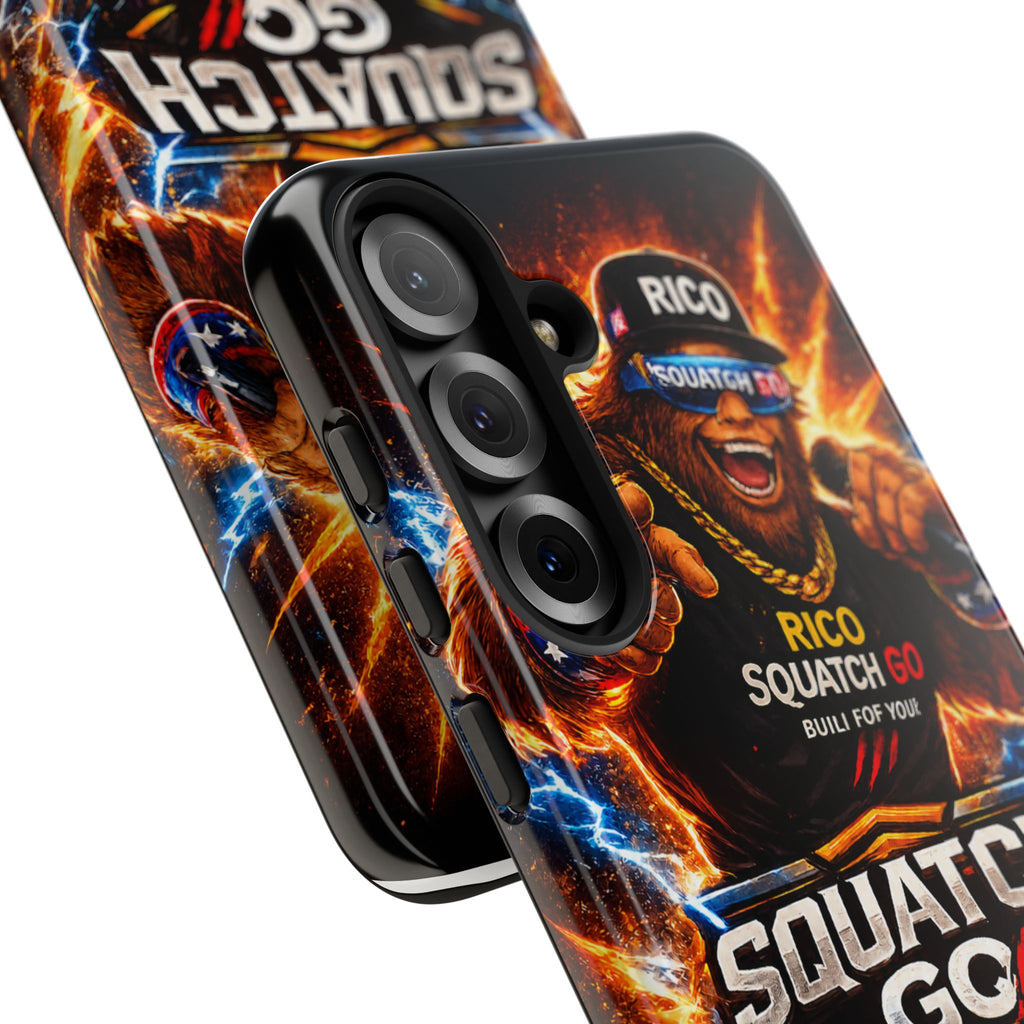 Squatch Go Energy Phone Case — 'Rico Squatch Go' Gamer Energized Tough Case