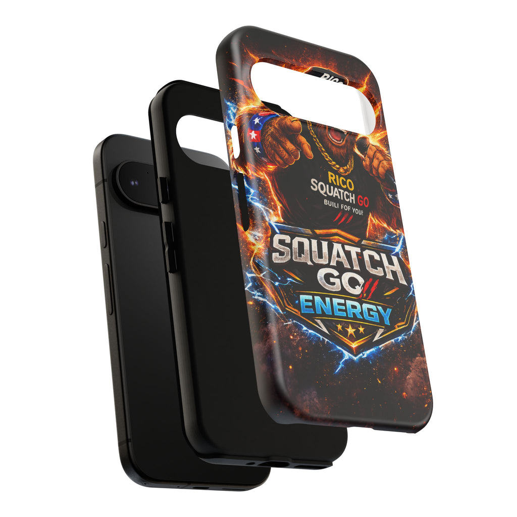 Squatch Go Energy Phone Case — 'Rico Squatch Go' Gamer Energized Tough Case