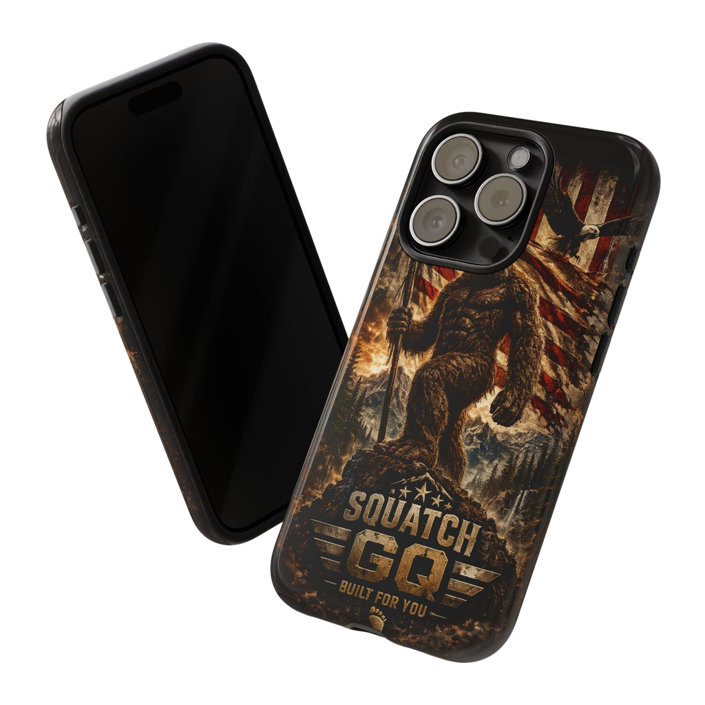 Squatch GQ Phone Case — American Bigfoot Protective iPhone Cover