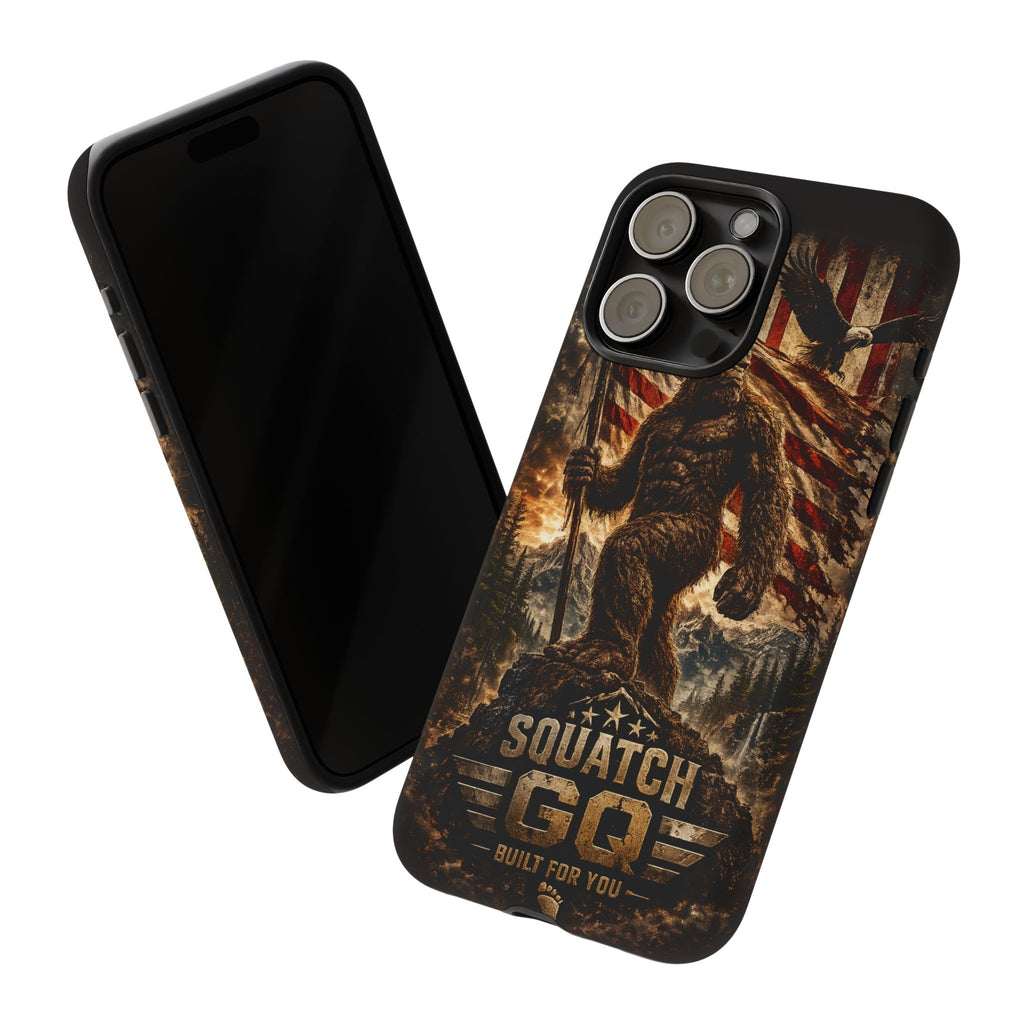Squatch GQ Phone Case — American Bigfoot Protective iPhone Cover