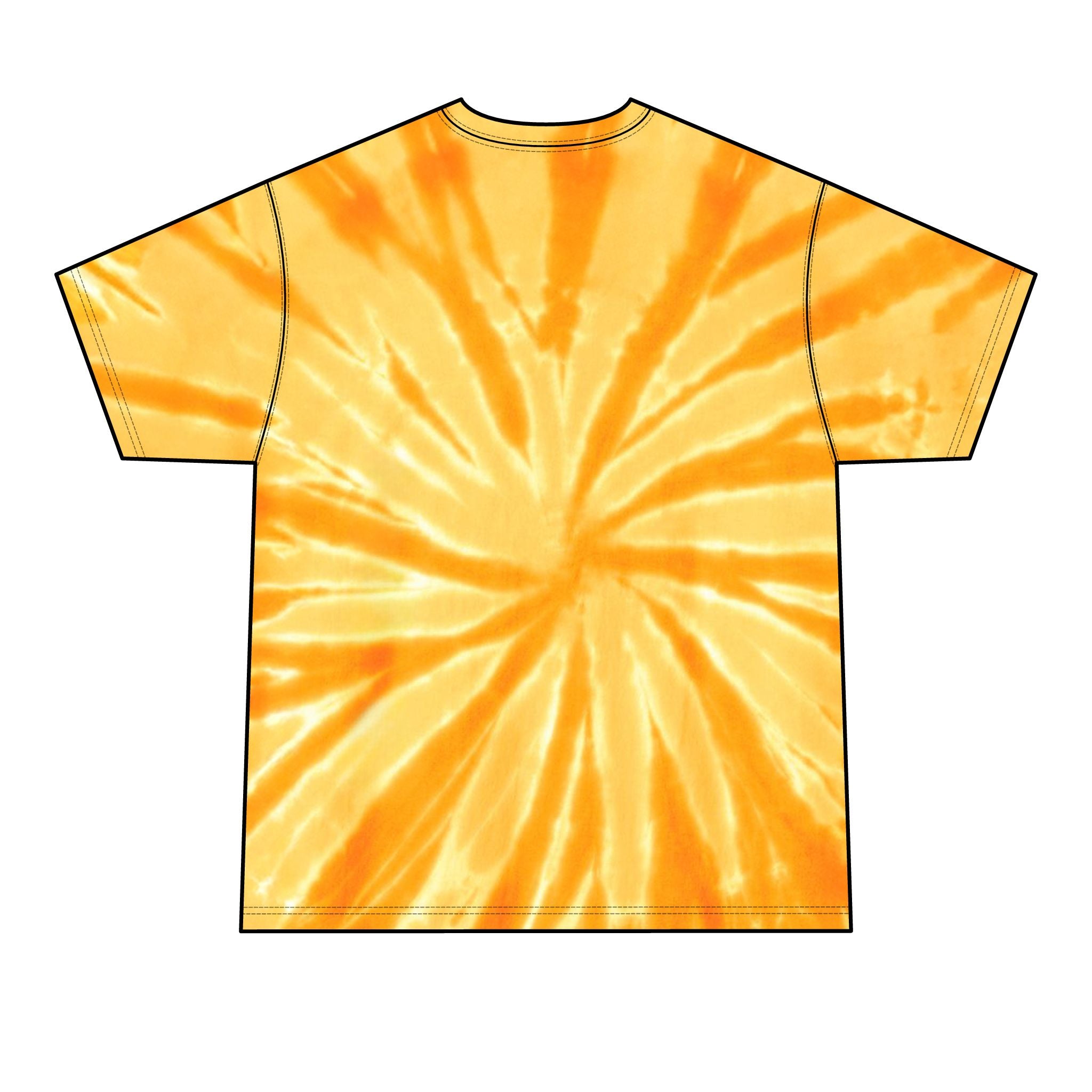 The Squatch Files Tie-Dye Tee — Men's Sasquatch Graphic T-Shirt