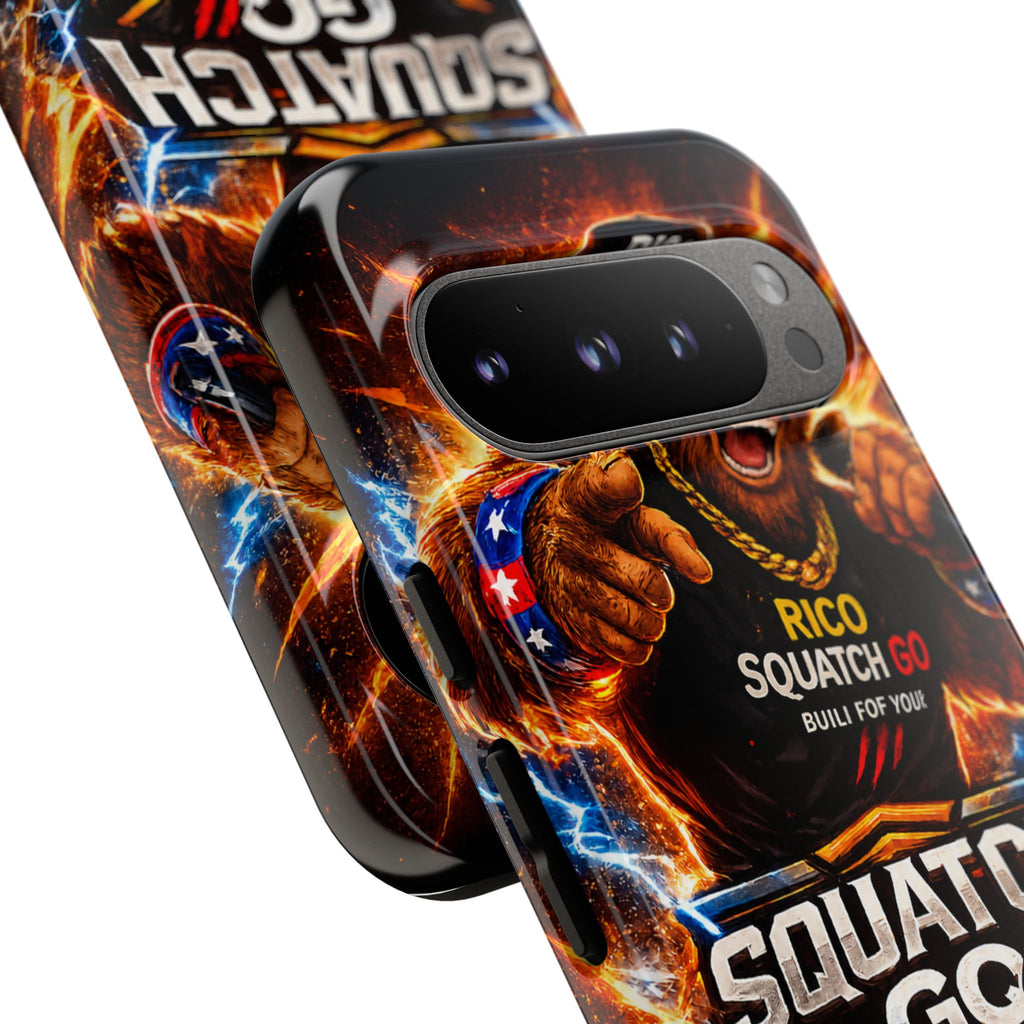 Squatch Go Energy Phone Case — 'Rico Squatch Go' Gamer Energized Tough Case