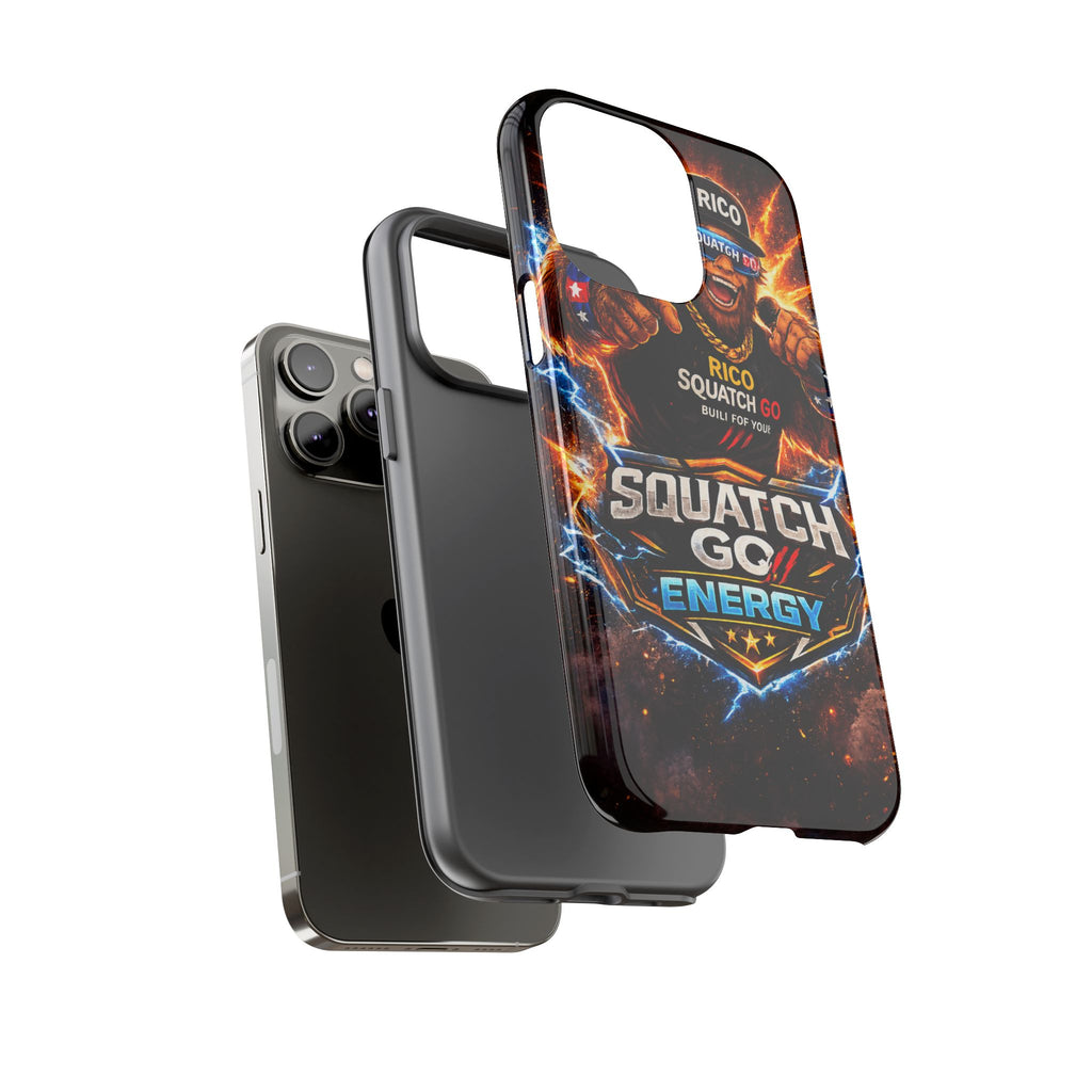 Squatch Go Energy Phone Case — 'Rico Squatch Go' Gamer Energized Tough Case