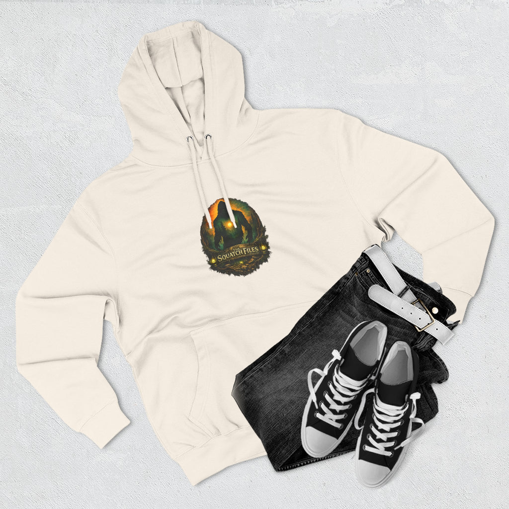 Squatch Go Energy Hoodie — Bigfoot Graphic Fleece Pullover (Made by Nature, Built by Science)
