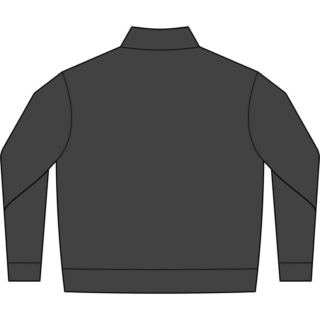 Embroidered Mountain Compass Half-Zip Sweatshirt