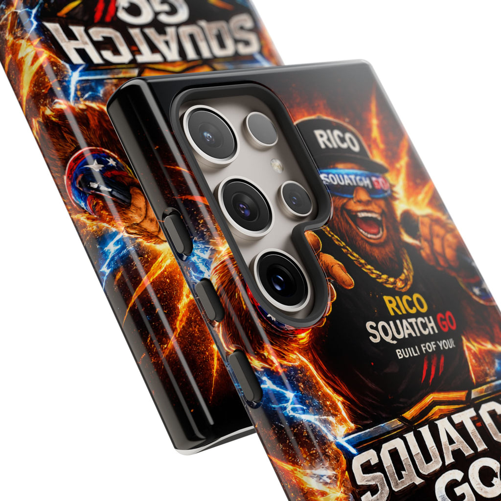 Squatch Go Energy Phone Case — 'Rico Squatch Go' Gamer Energized Tough Case